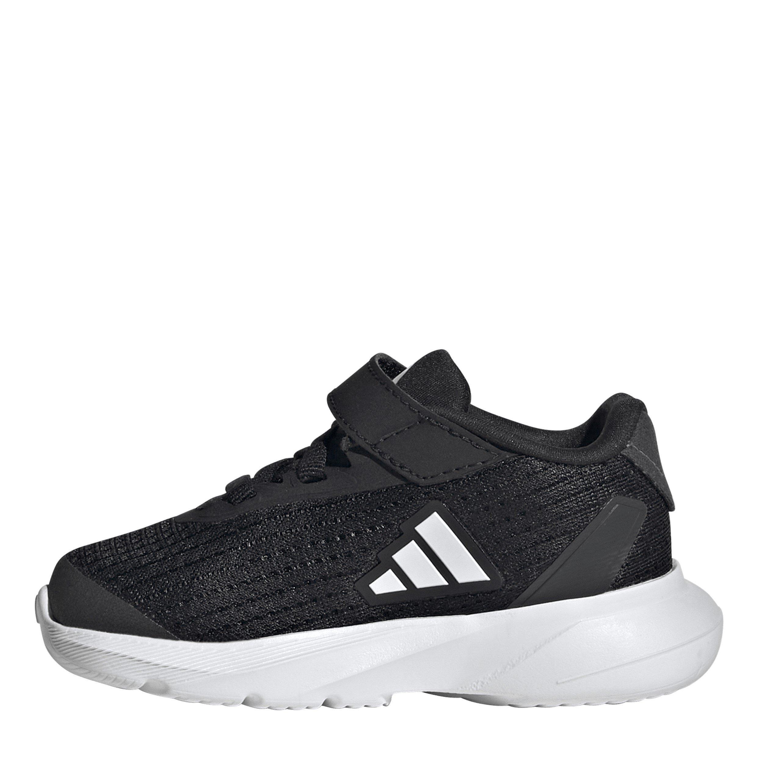 Blk/White/Crbn - adidas - Kids Duramo Sl El I Casual Low-Top Trainers - 2