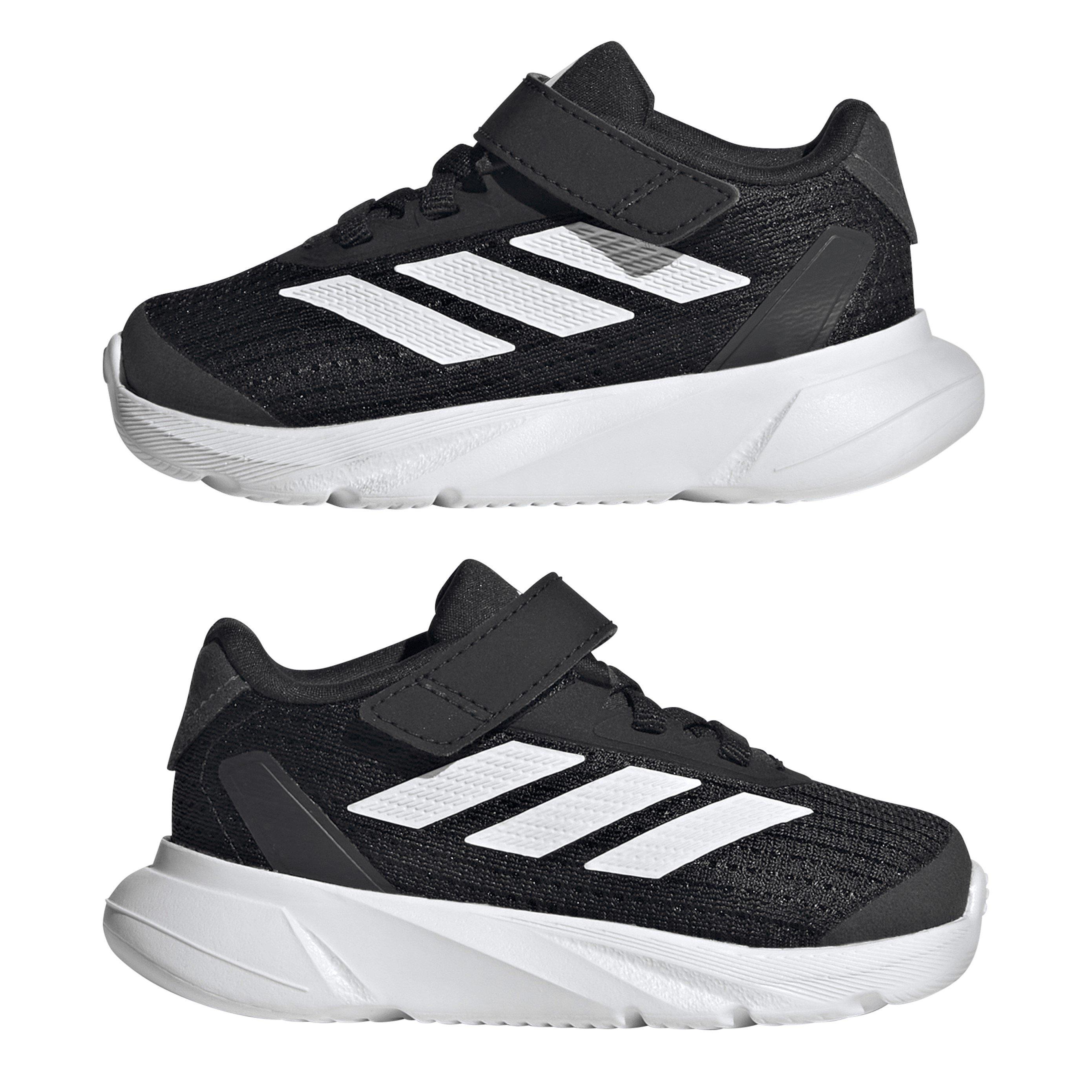 Blk/White/Crbn - adidas - Kids Duramo Sl El I Casual Low-Top Trainers - 9