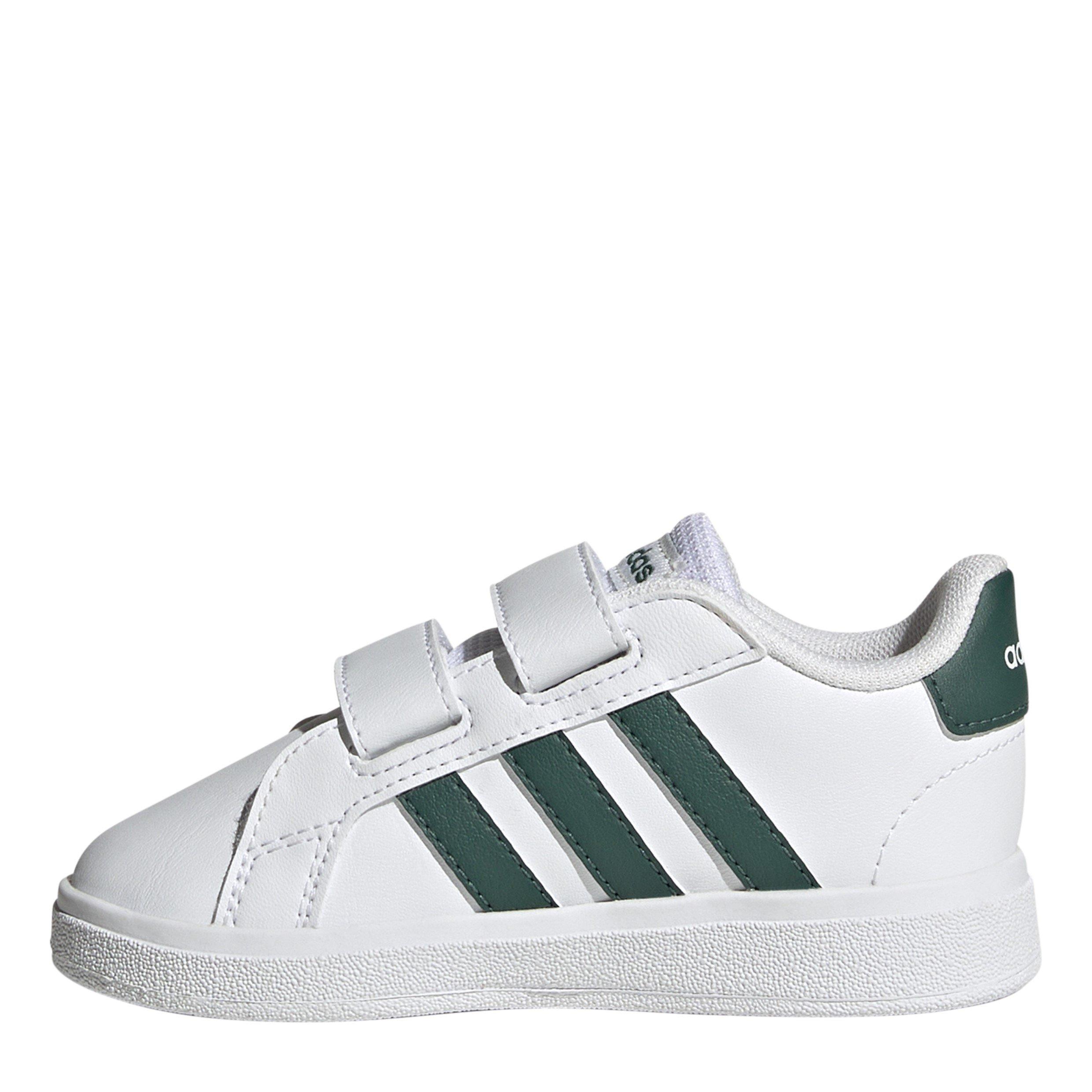 Bianco/Verde - adidas - Kids' Grand Court Trainers - 2