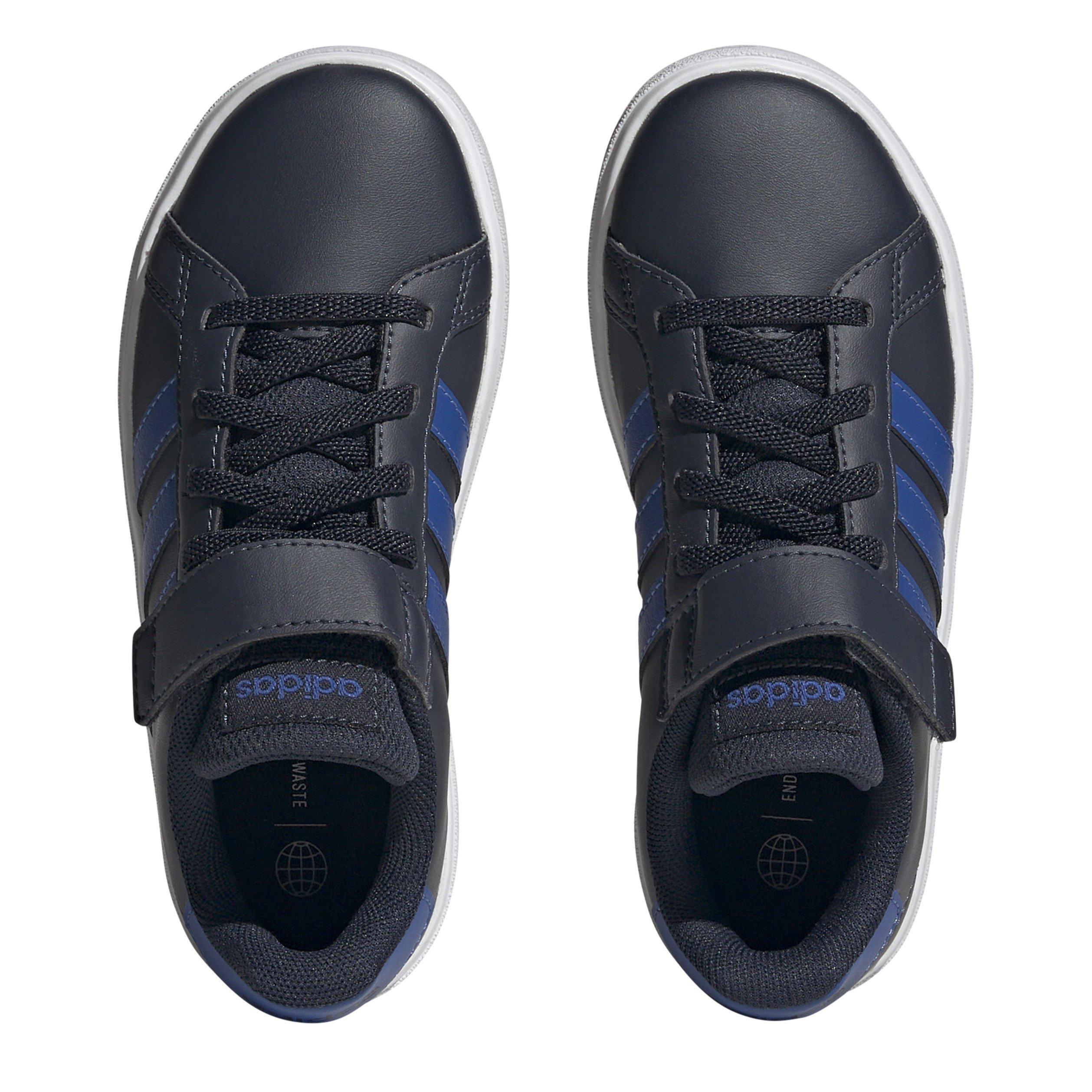 Tinte/Blau/Weiß - adidas - Grand Court 2.0 Trainers Childrens - 5