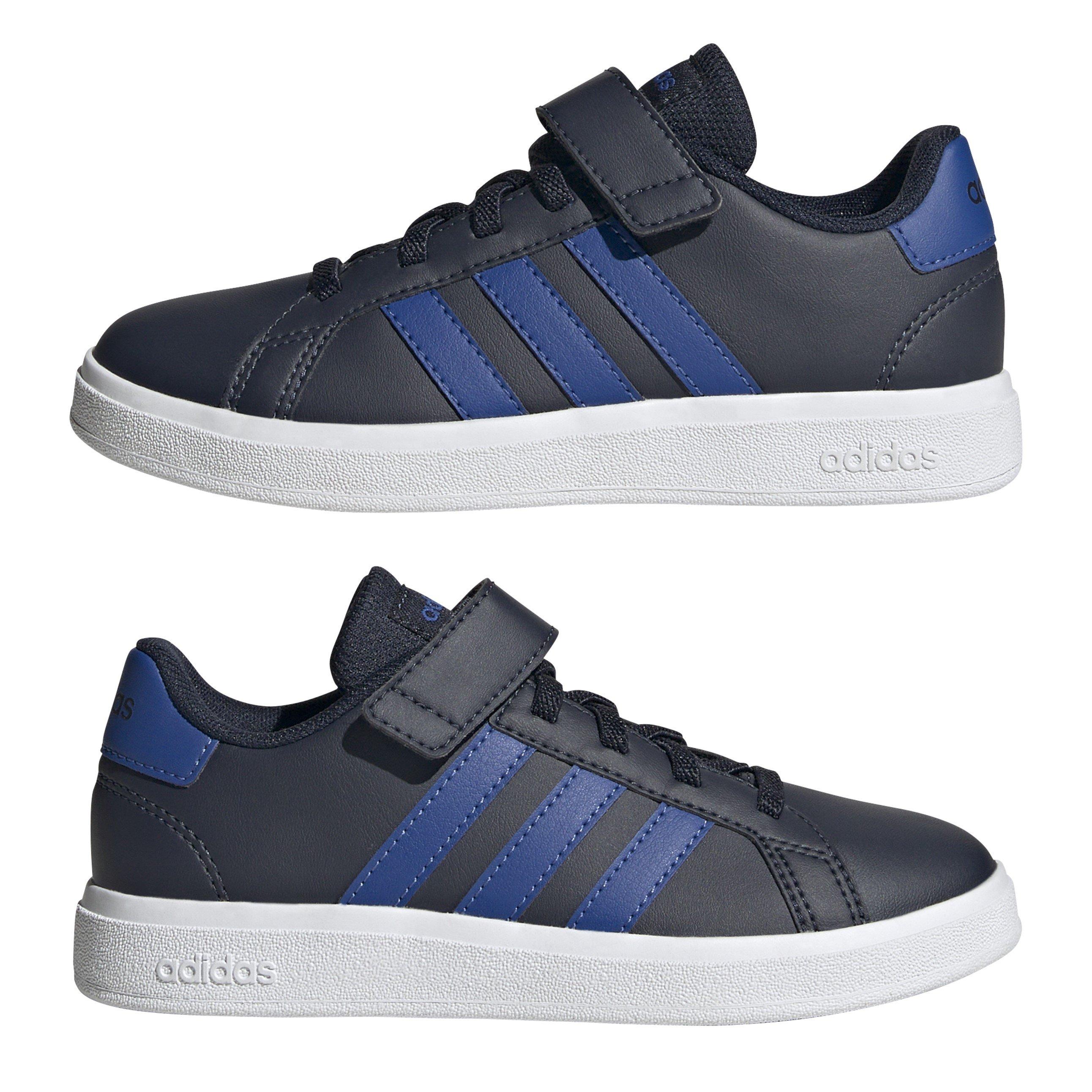 Tinte/Blau/Weiß - adidas - Grand Court 2.0 Trainers Childrens - 9