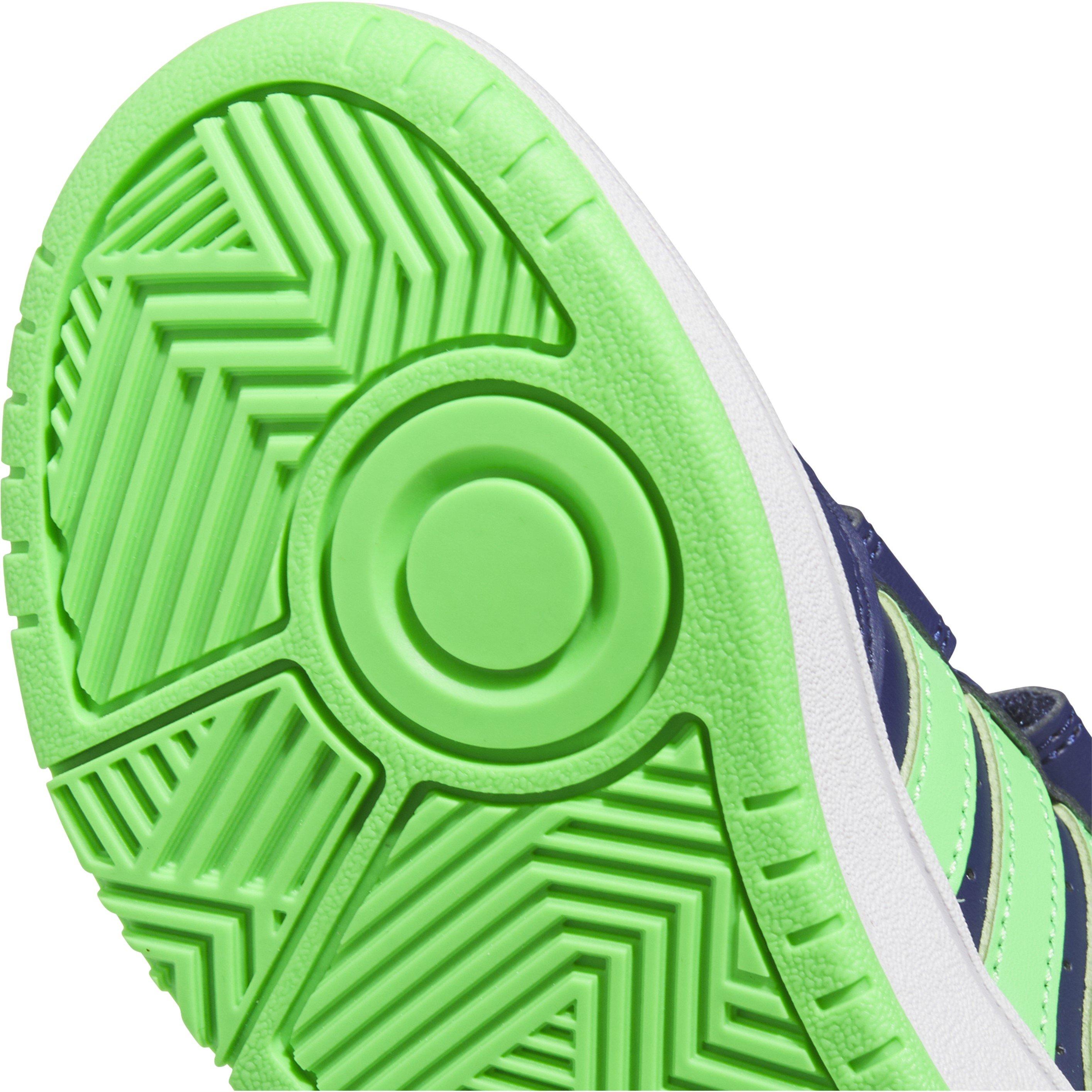 Blue/White - adidas - Kids' Hoops 3.0 Basketball Trainers - 8