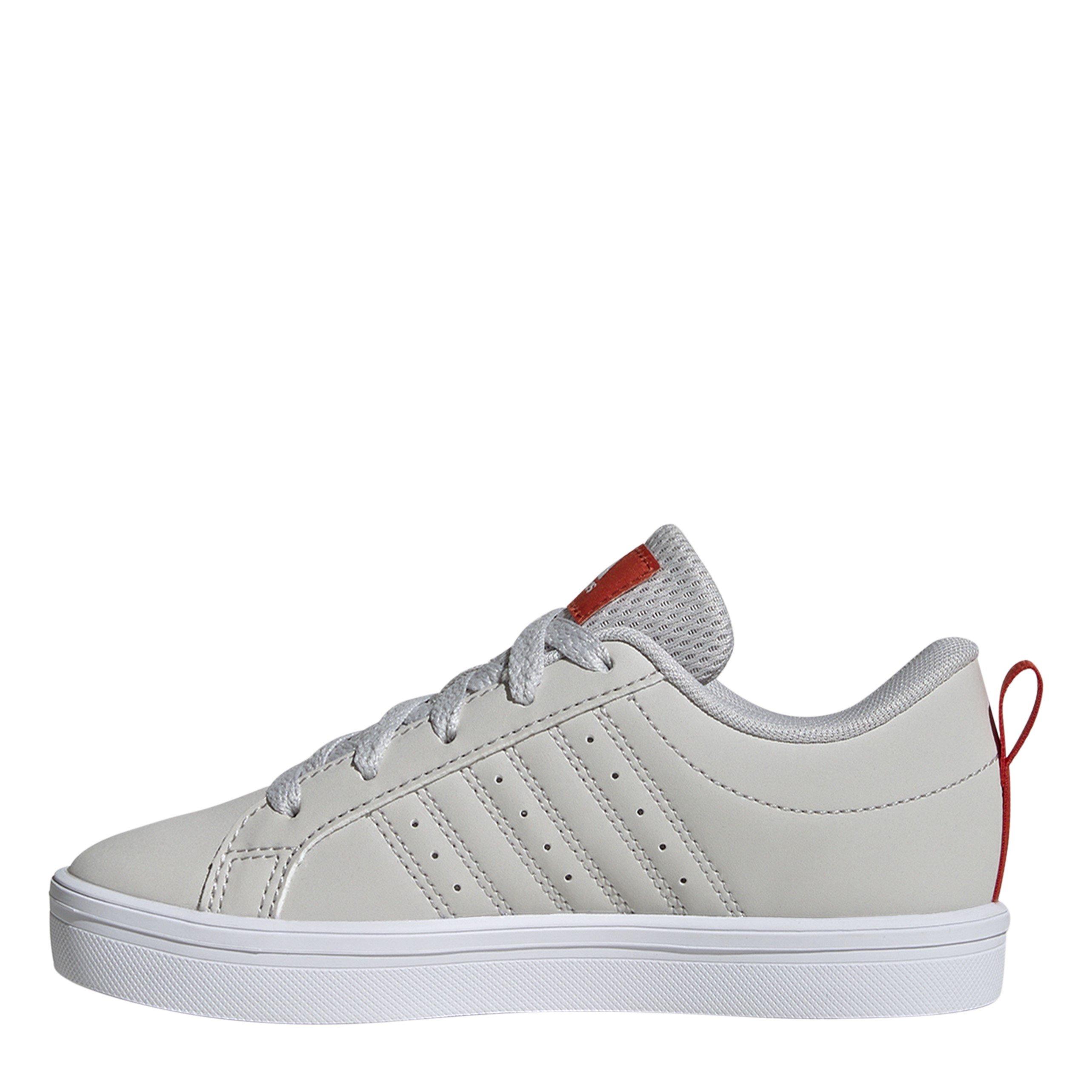 Grey/White/Red - adidas - Unisex Kids' Court Trainers - 2