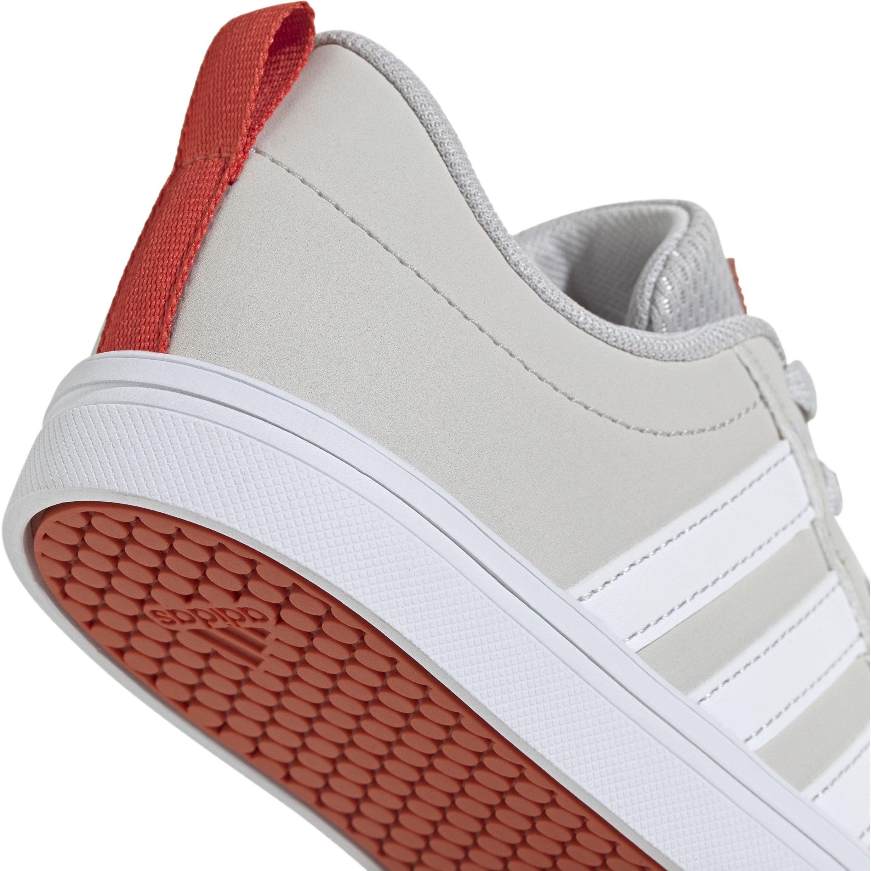 Grey/White/Red - adidas - Unisex Kids' Court Trainers - 7