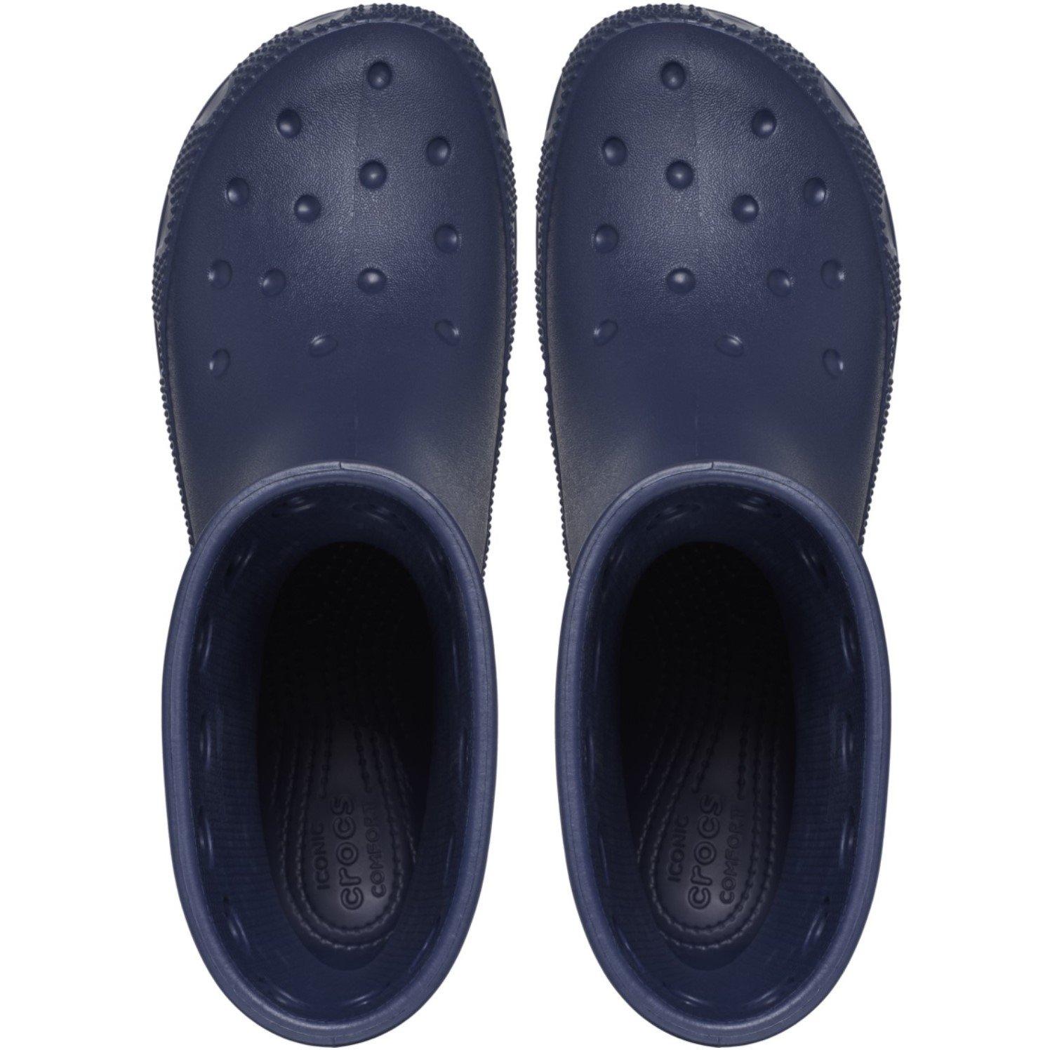 Navy - Crocs - Kids' Classic Snow Boot - 3