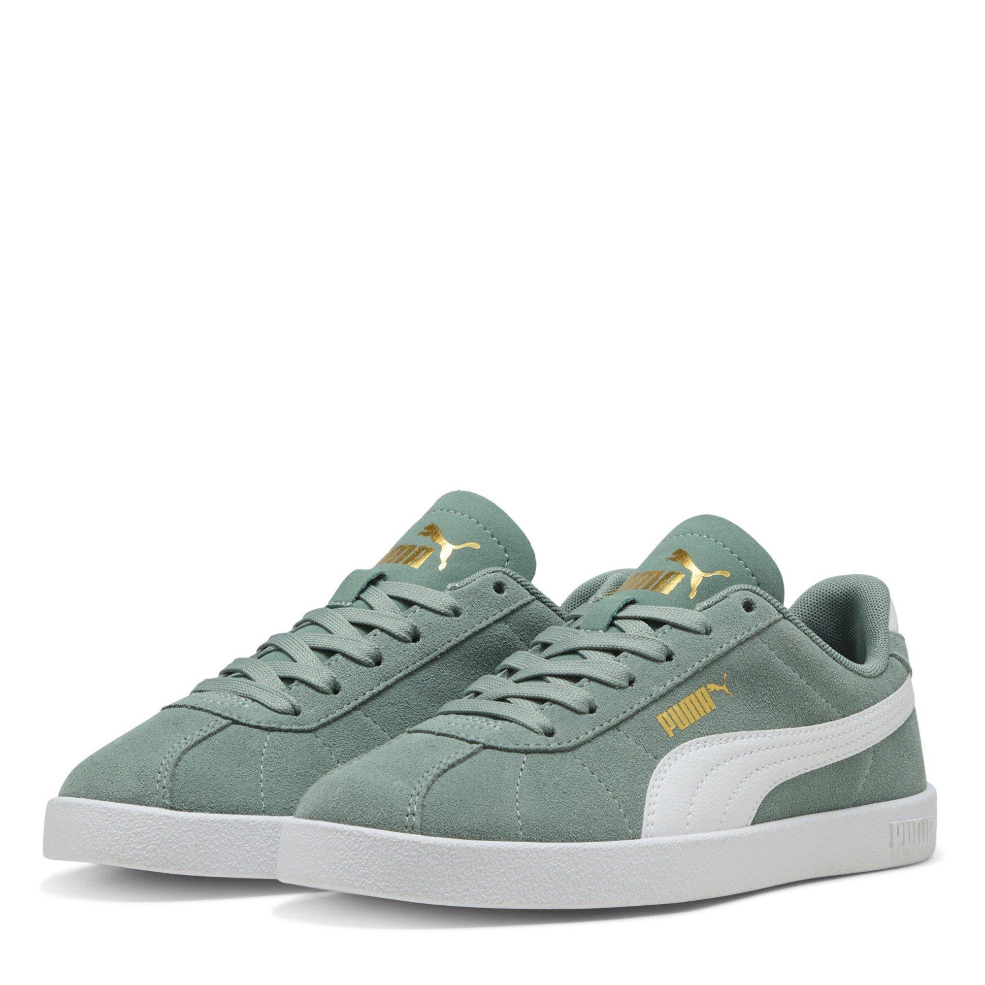 Grn Moon-Wht - Puma - Puma Club Ii Jr Low-Top Trainers Unisex Kids - 1
