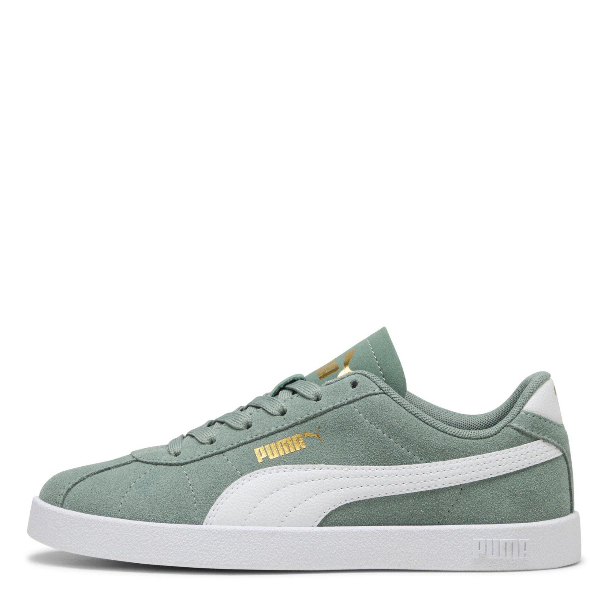 Grn Moon-Wht - Puma - Puma Club Ii Jr Low-Top Trainers Unisex Kids - 2