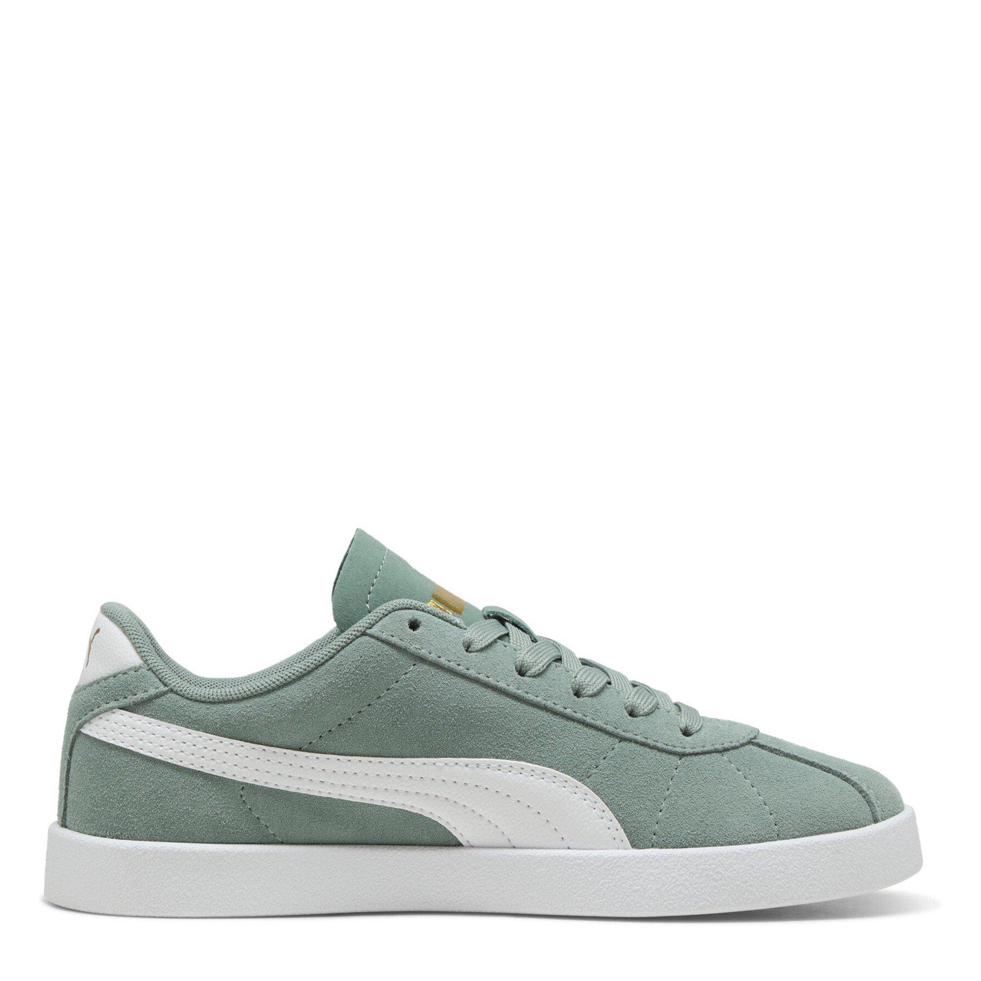 Grn Moon-Wht - Puma - Puma Club Ii Jr Low-Top Trainers Unisex Kids - 4