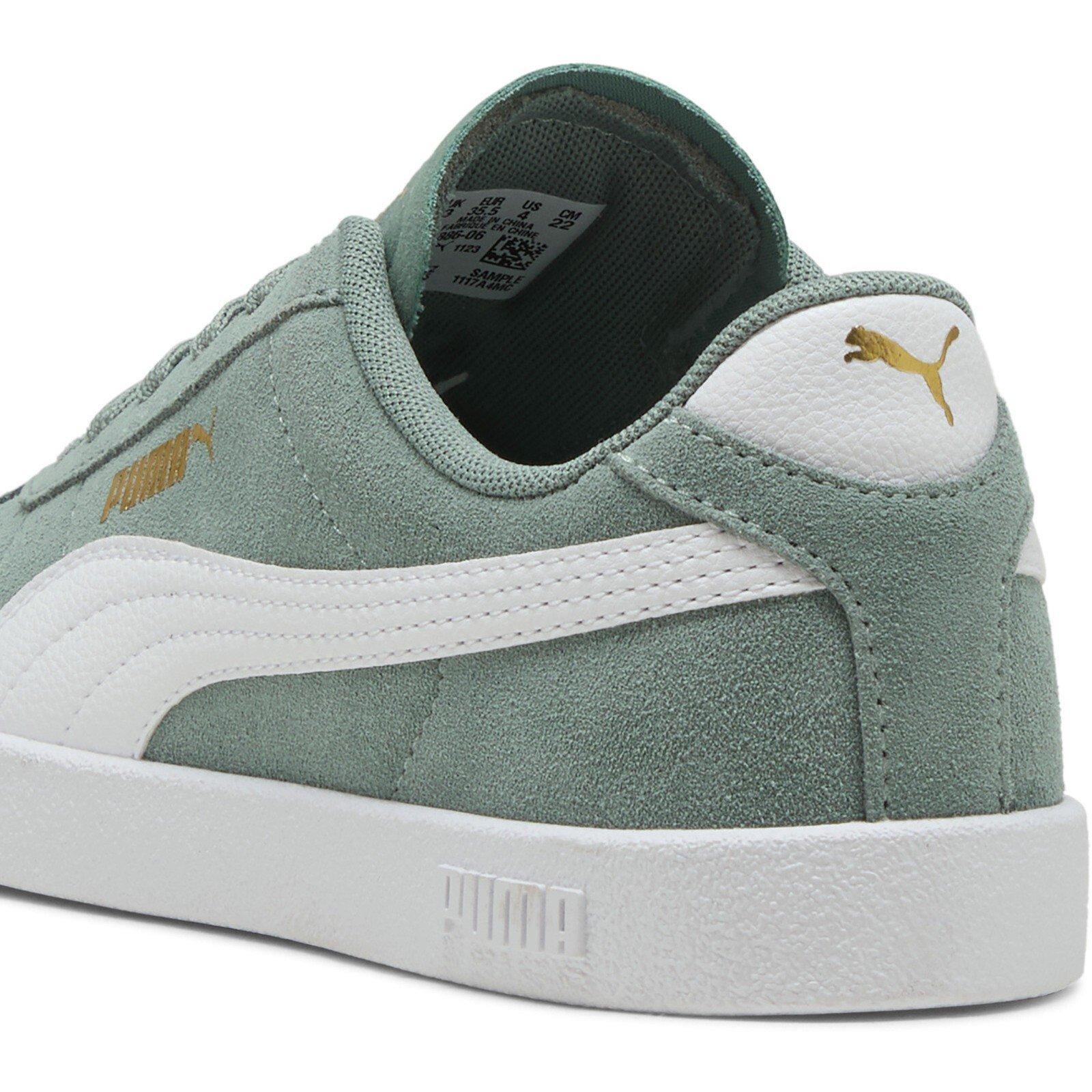 Grn Moon-Wht - Puma - Puma Club Ii Jr Low-Top Trainers Unisex Kids - 5