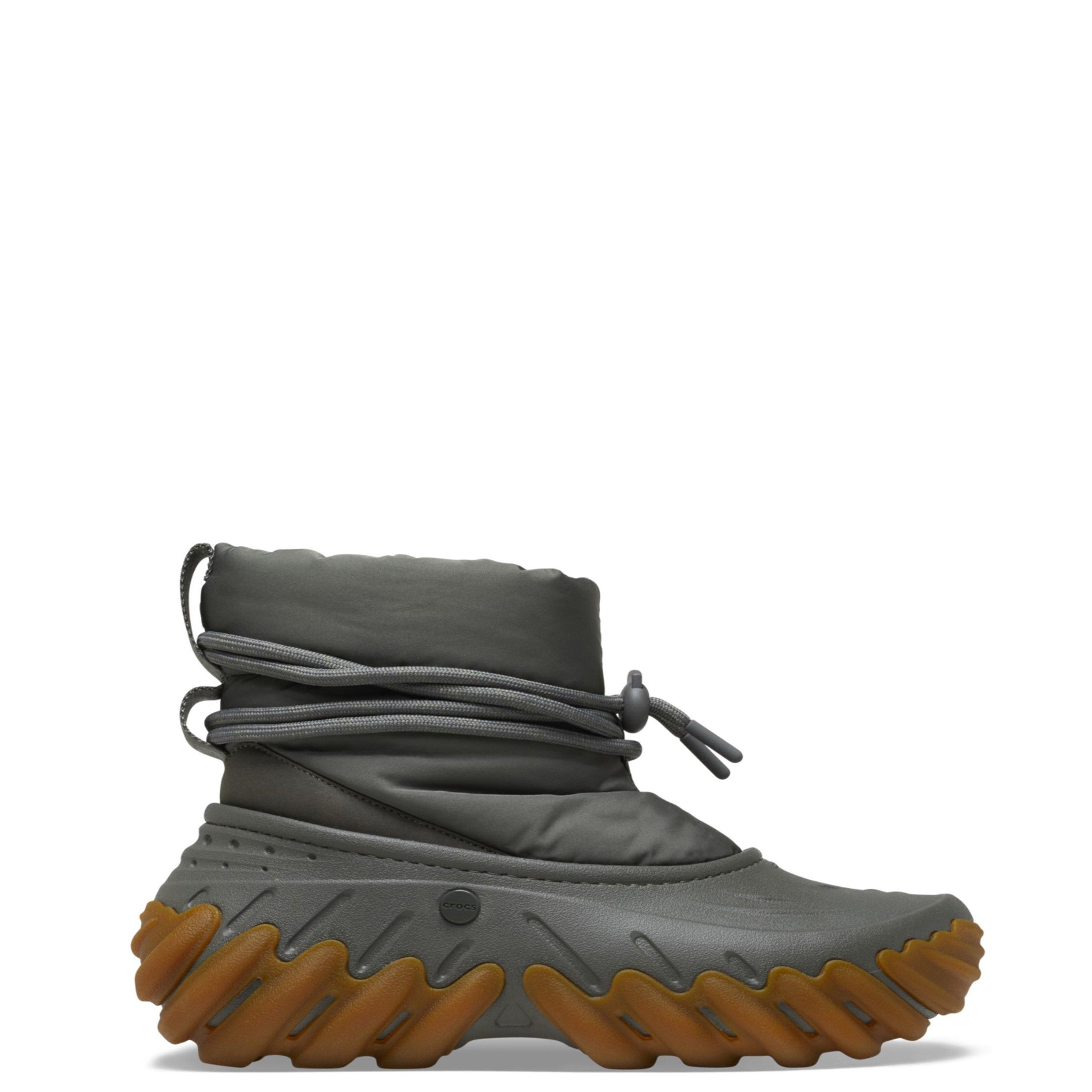 Dusty Olive - Crocs - Unisex Kids' Echo Snow Boot - 1