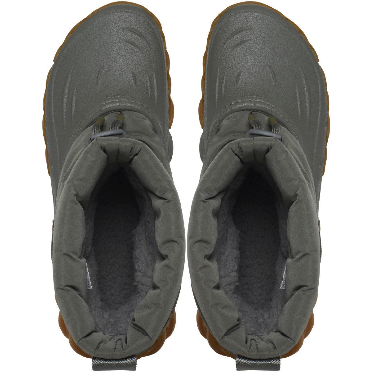 Dusty Olive - Crocs - Unisex Kids' Echo Snow Boot - 3