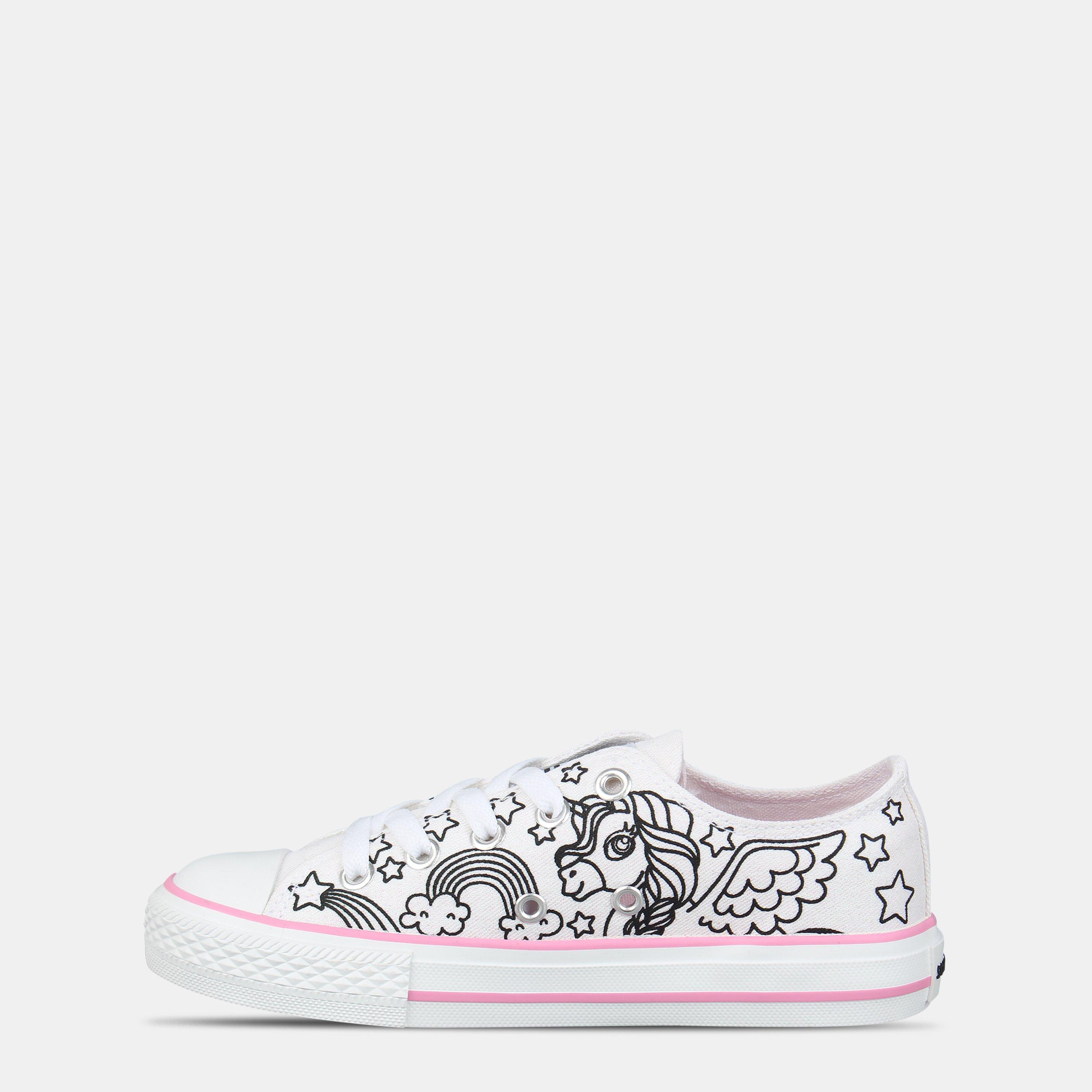 Unicorn - SoulCal - Kids' Canvas High-Top Trainers - 2