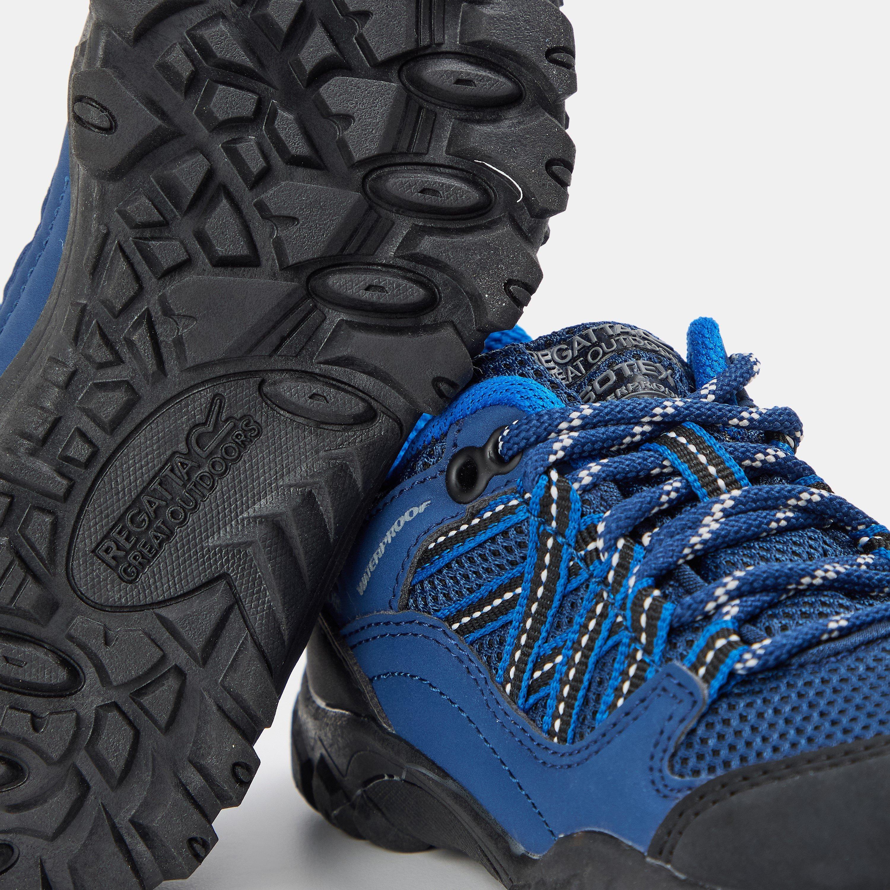 Admiral/Blck - Regatta - Edgepoint Waterproof Walking Shoes - 5