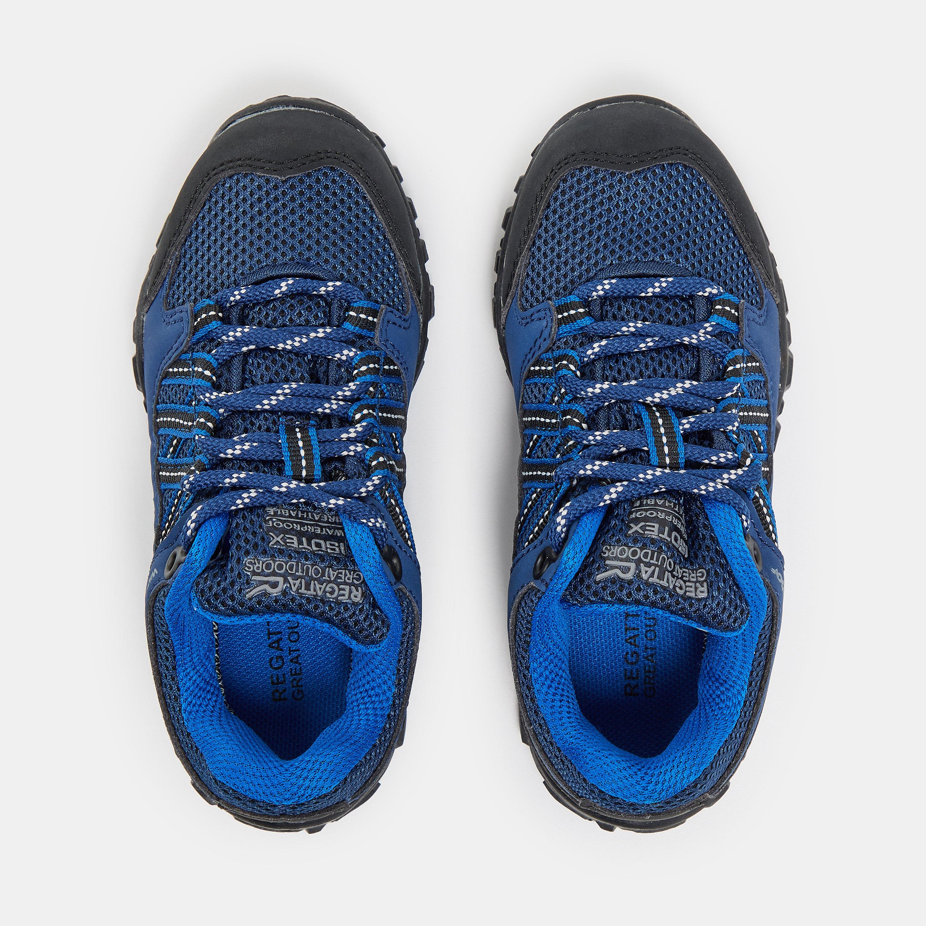 Admiral/Blck - Regatta - Edgepoint Waterproof Walking Shoes - 6