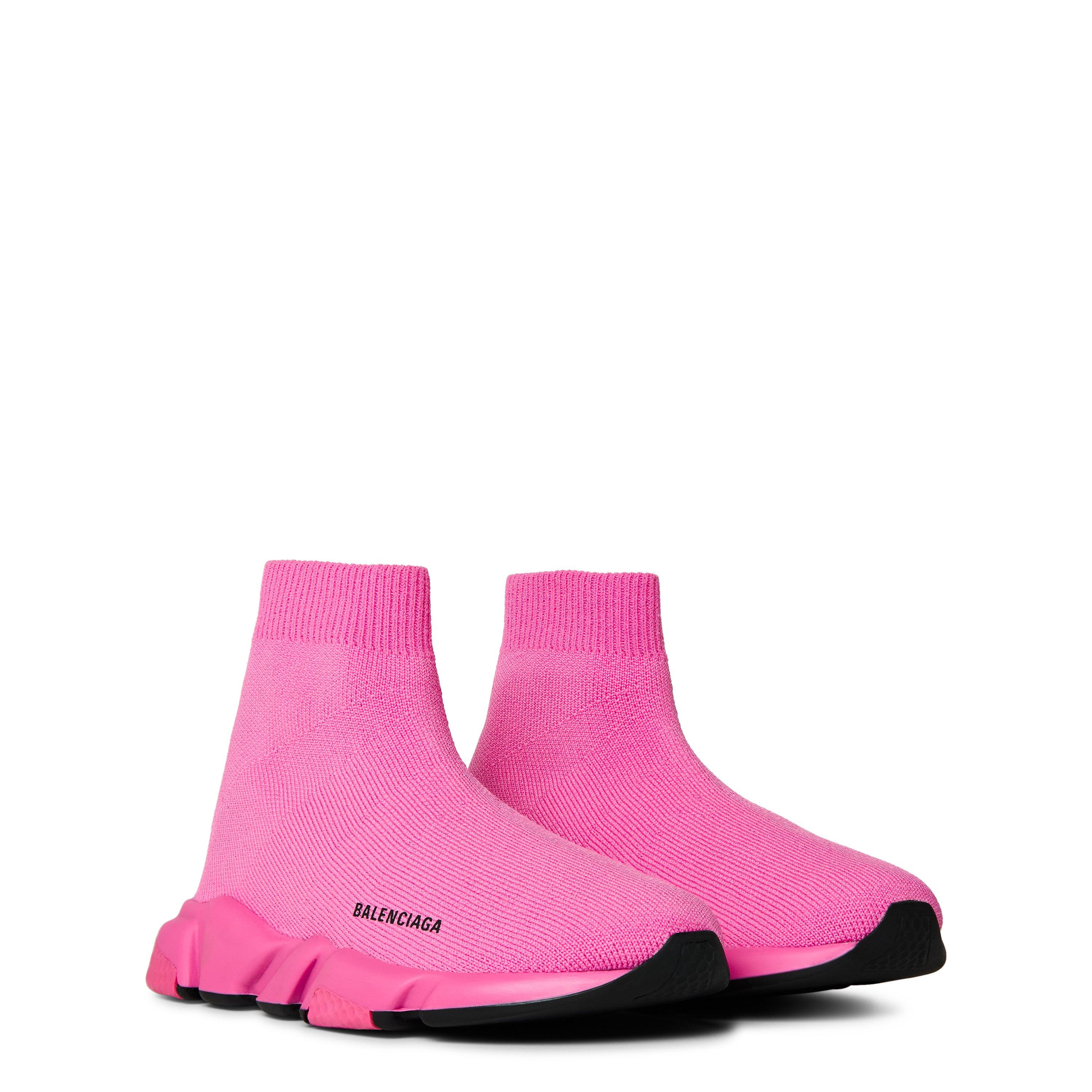 Pink/Black - Balenciaga - Speed 2.0 Logo Trainers Infants - 3