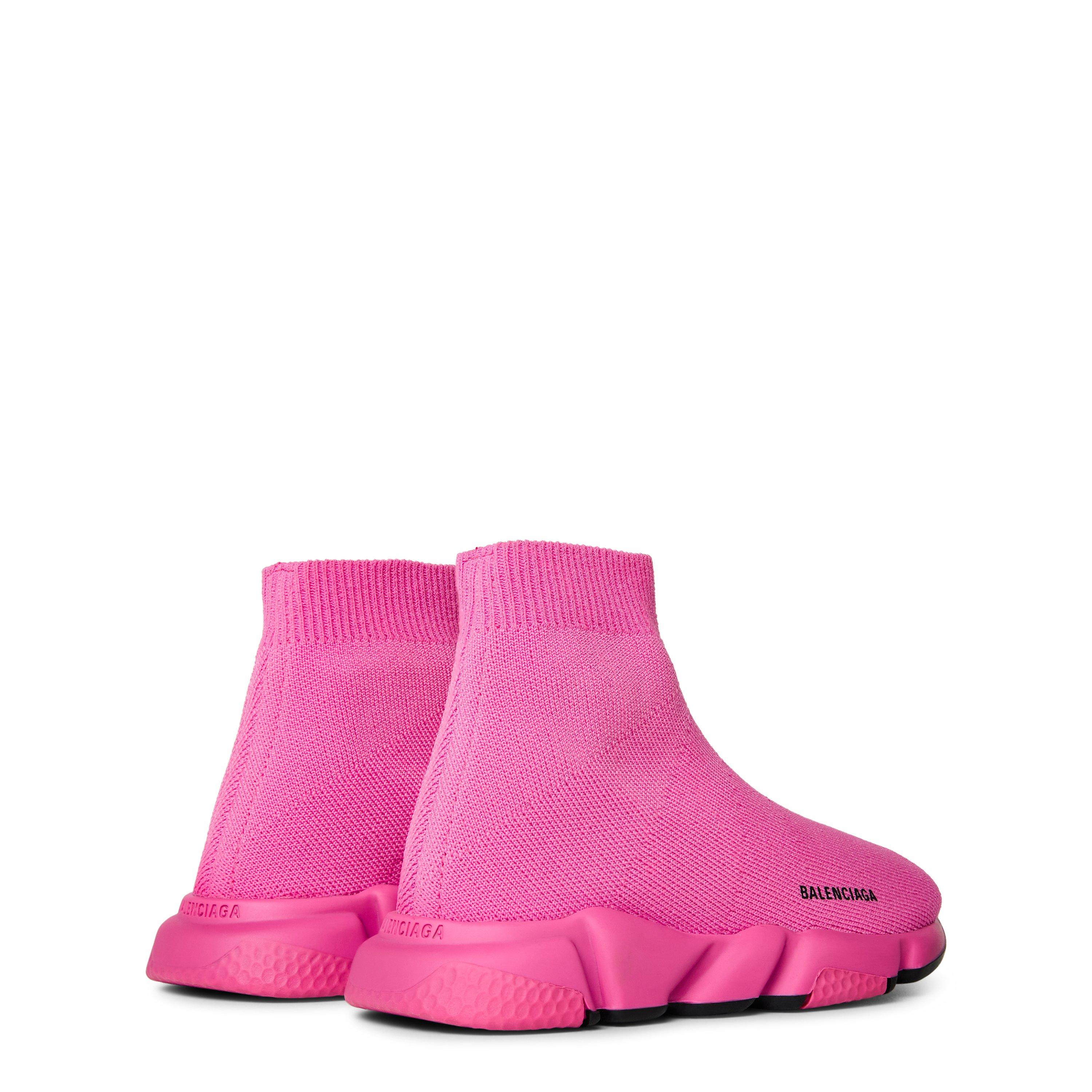 Pink/Black - Balenciaga - Speed 2.0 Logo Trainers Infants - 4