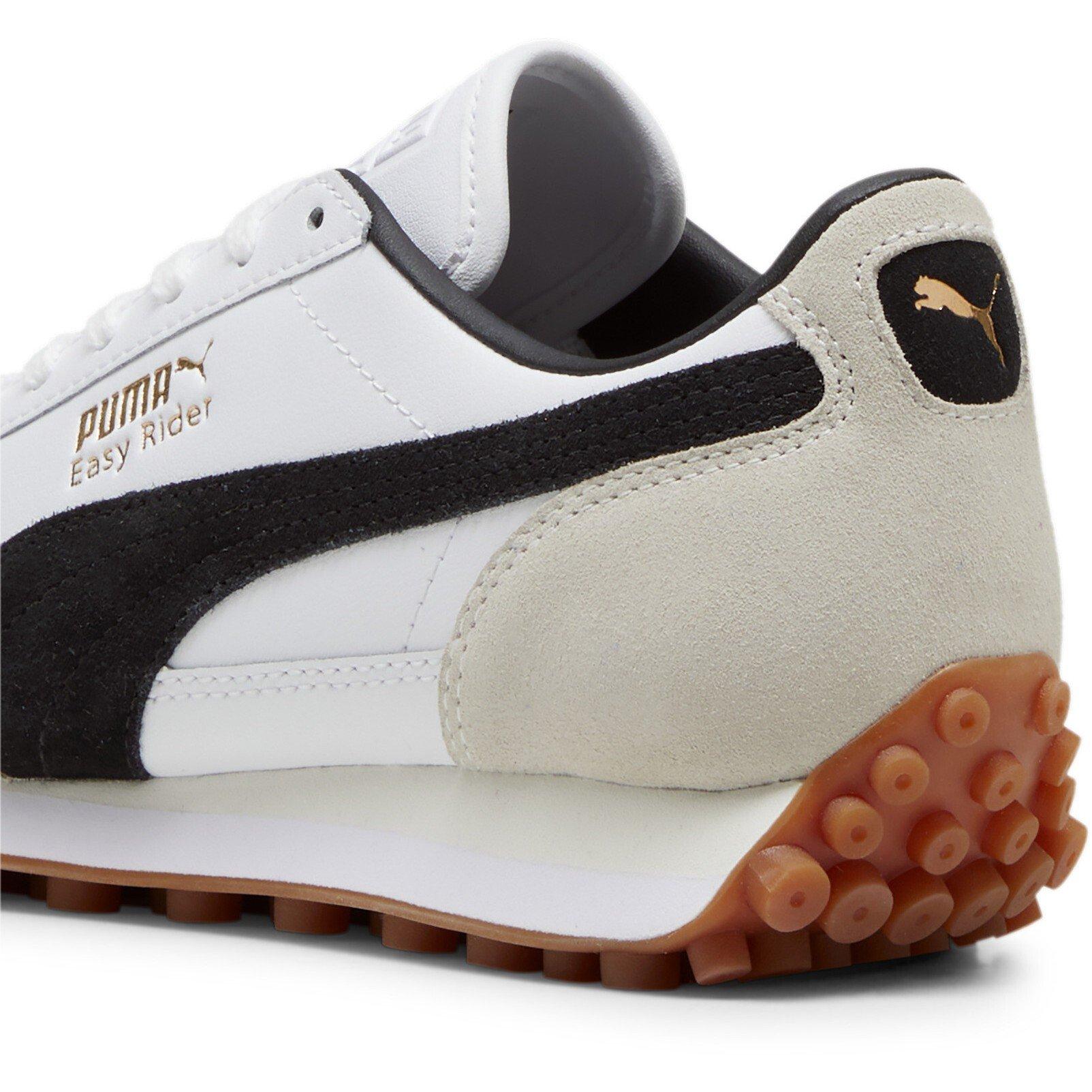 Bijelo-Crno - Puma - Puma Easy Rider Mix Jr Low-Top Trainers Unisex Kids - 5