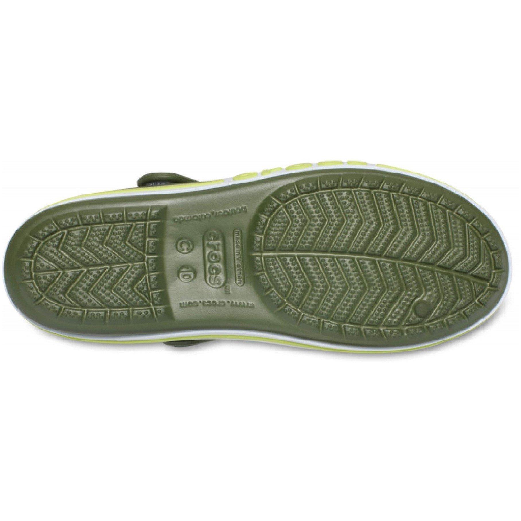 Verde Militare - Crocs - Kids Bayaband Clogs - 2