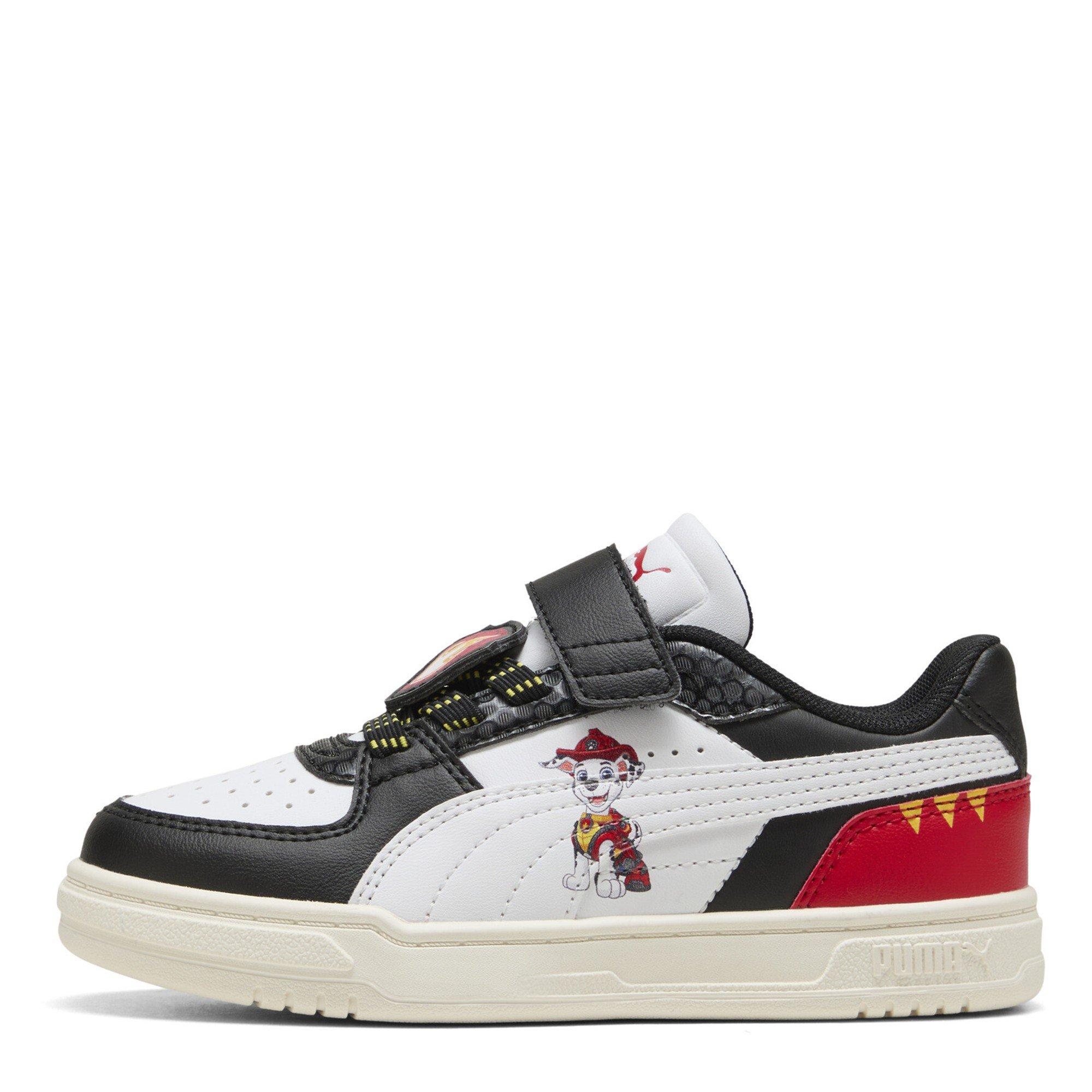 Zwart/Wit/Rood - Puma - Kids' Low-Top Trainers - 2