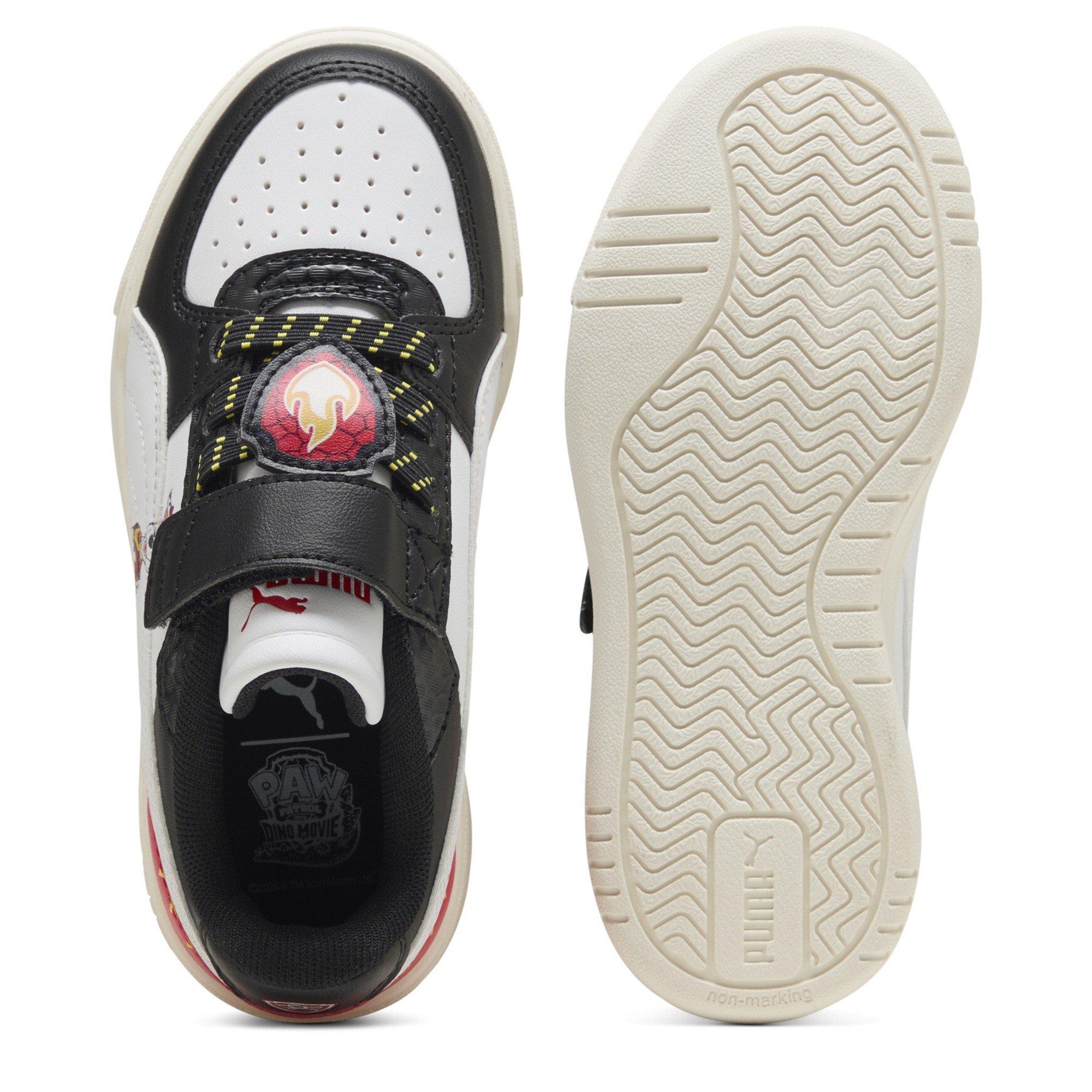 Zwart/Wit/Rood - Puma - Kids' Low-Top Trainers - 3