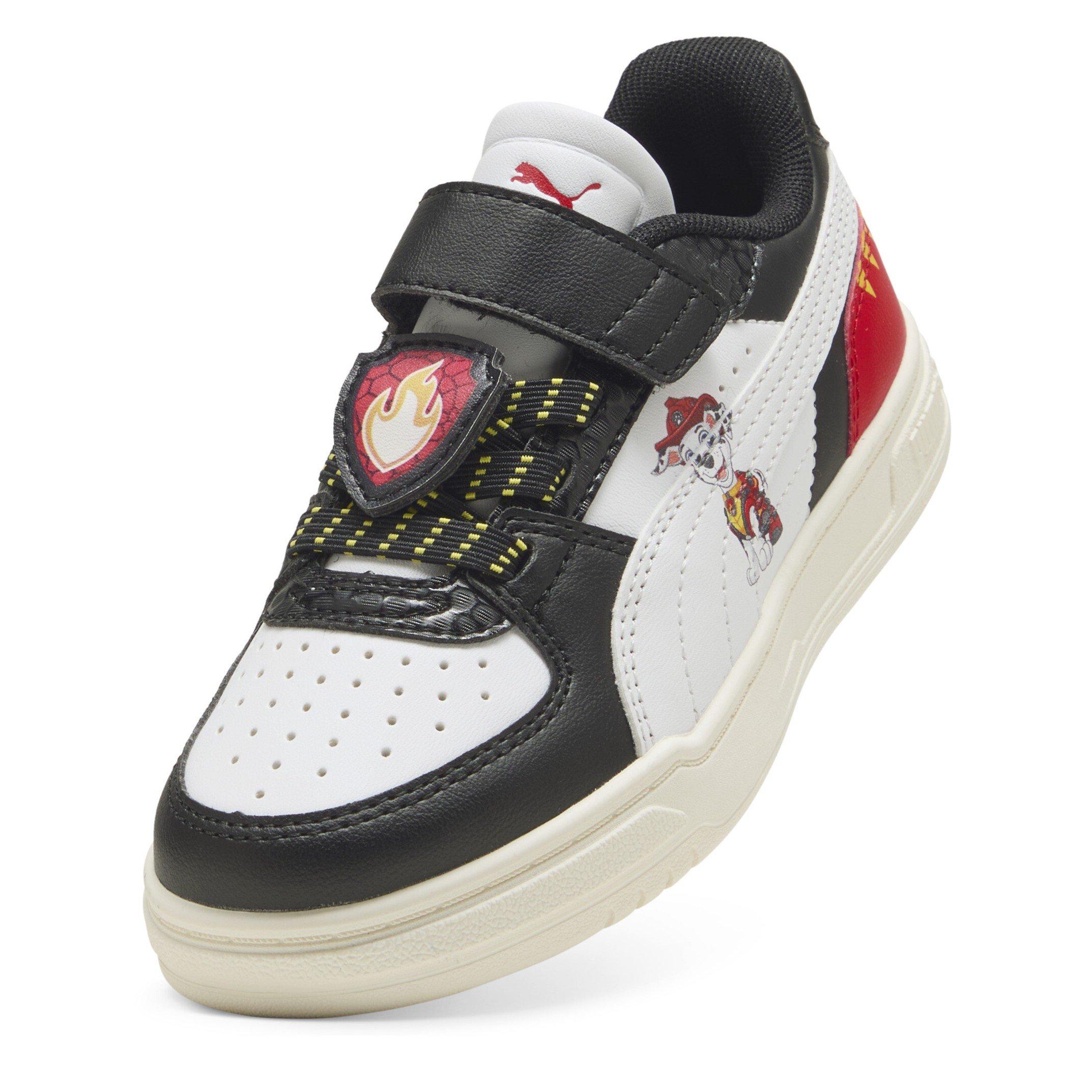 Zwart/Wit/Rood - Puma - Kids' Low-Top Trainers - 6