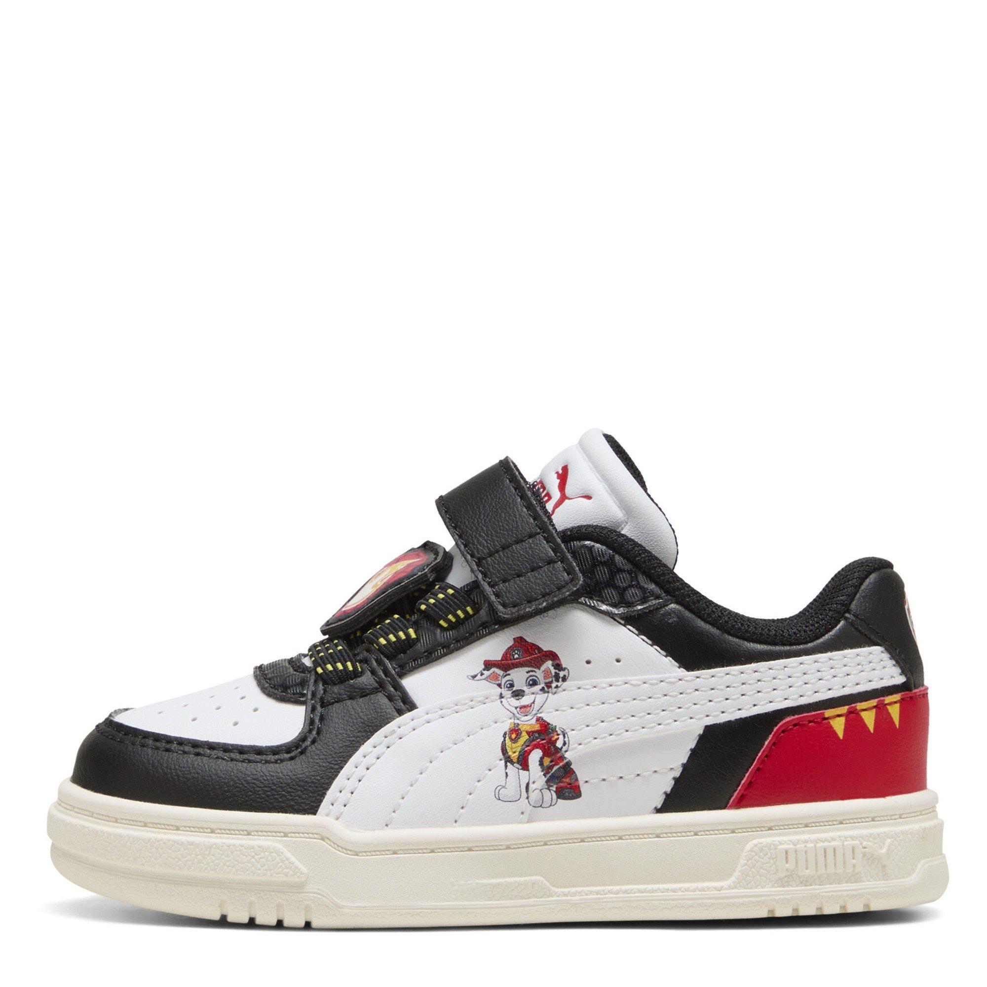 Zwart/Wit/Rood - Puma - Kids' Low-Top Trainers - 2