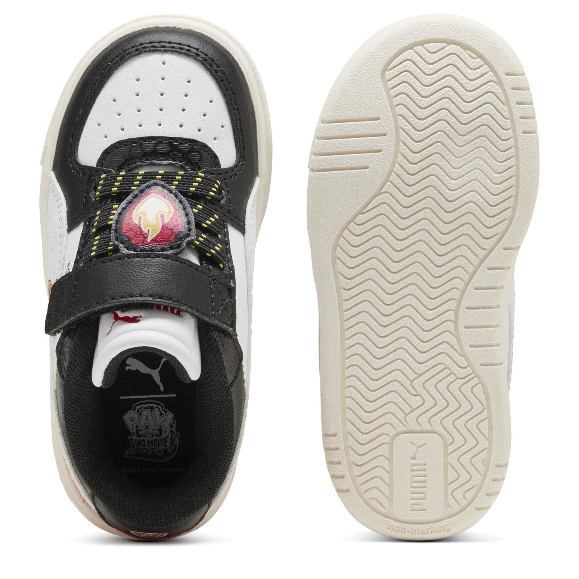 Zwart/Wit/Rood - Puma - Kids' Low-Top Trainers - 3