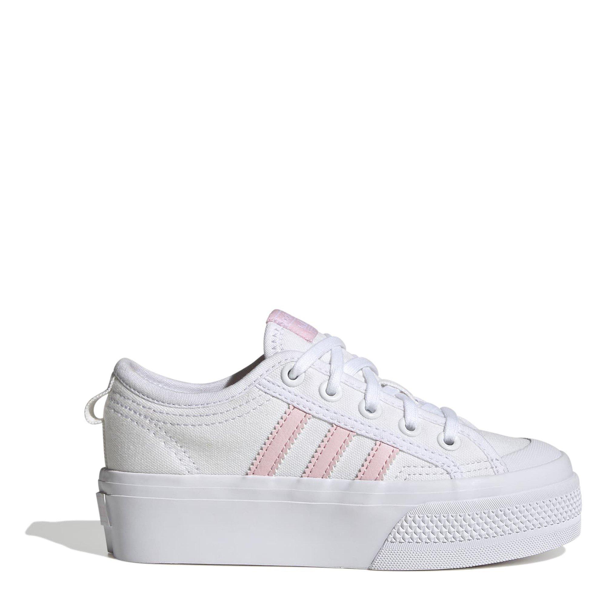 Bianco - adidas - Nizza Platform Shoes Childrens - 1