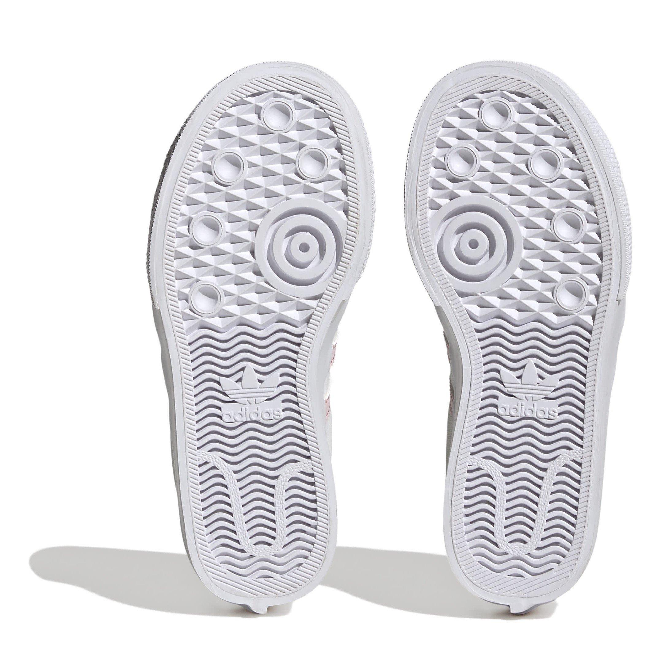 Blanco - adidas - Nizza Platform Shoes Childrens - 6