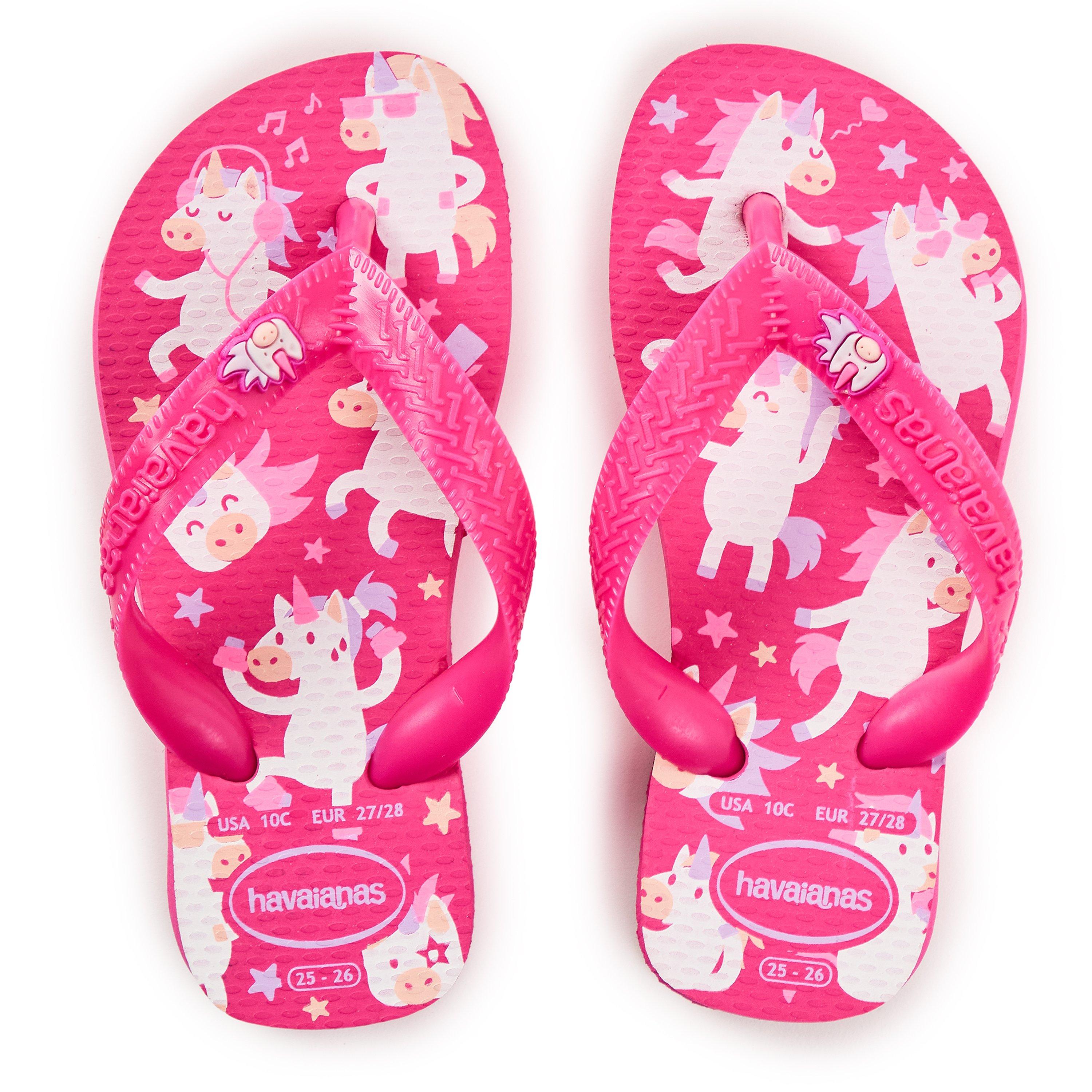 Dark Black - Havaianas - Unisex Kids Flip Flops - 4