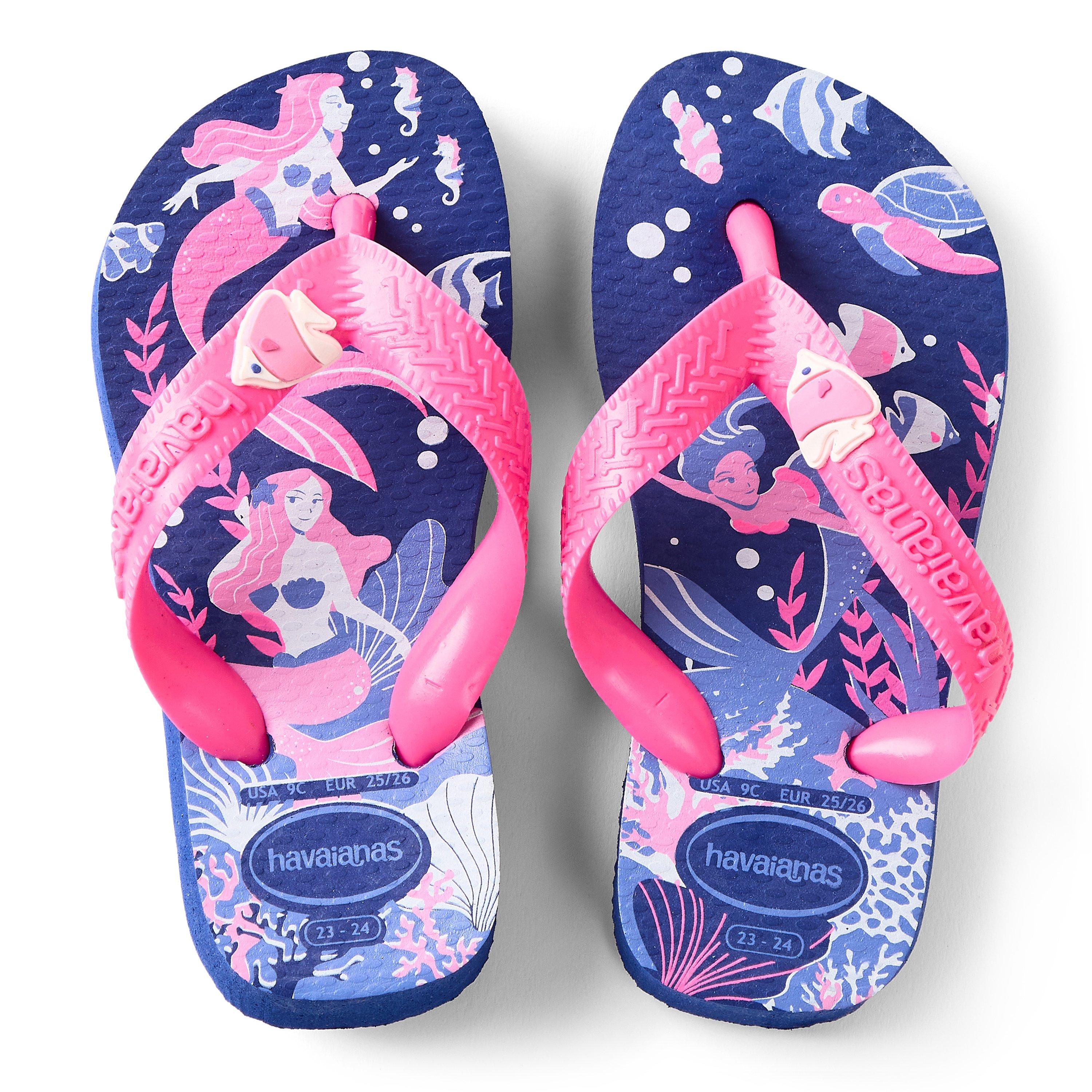 Marine Blue - Havaianas - Hav. Kids Fantasy Marine Blue 23/24 Flip Flops Unisex - 4