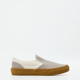 Vans Classic Slip-On Color Theory Checke Canvas Trainers Unisex Kids