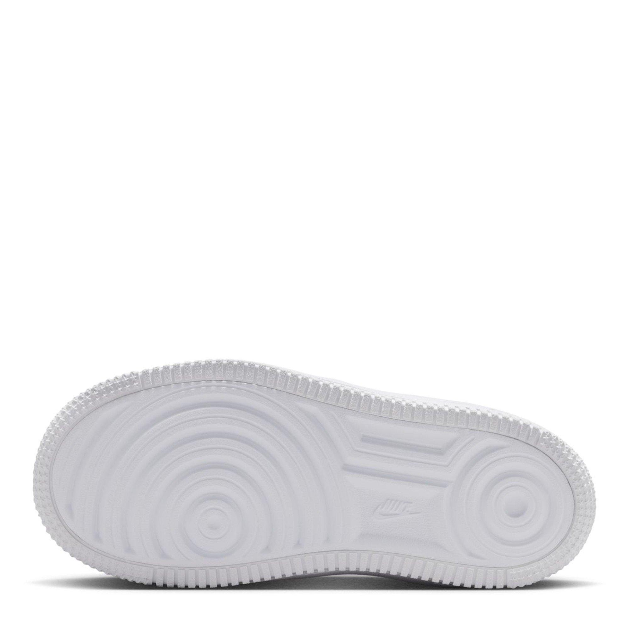 White/Black - Nike - Kids' Air Force 1 Easy Leather Runners - 6