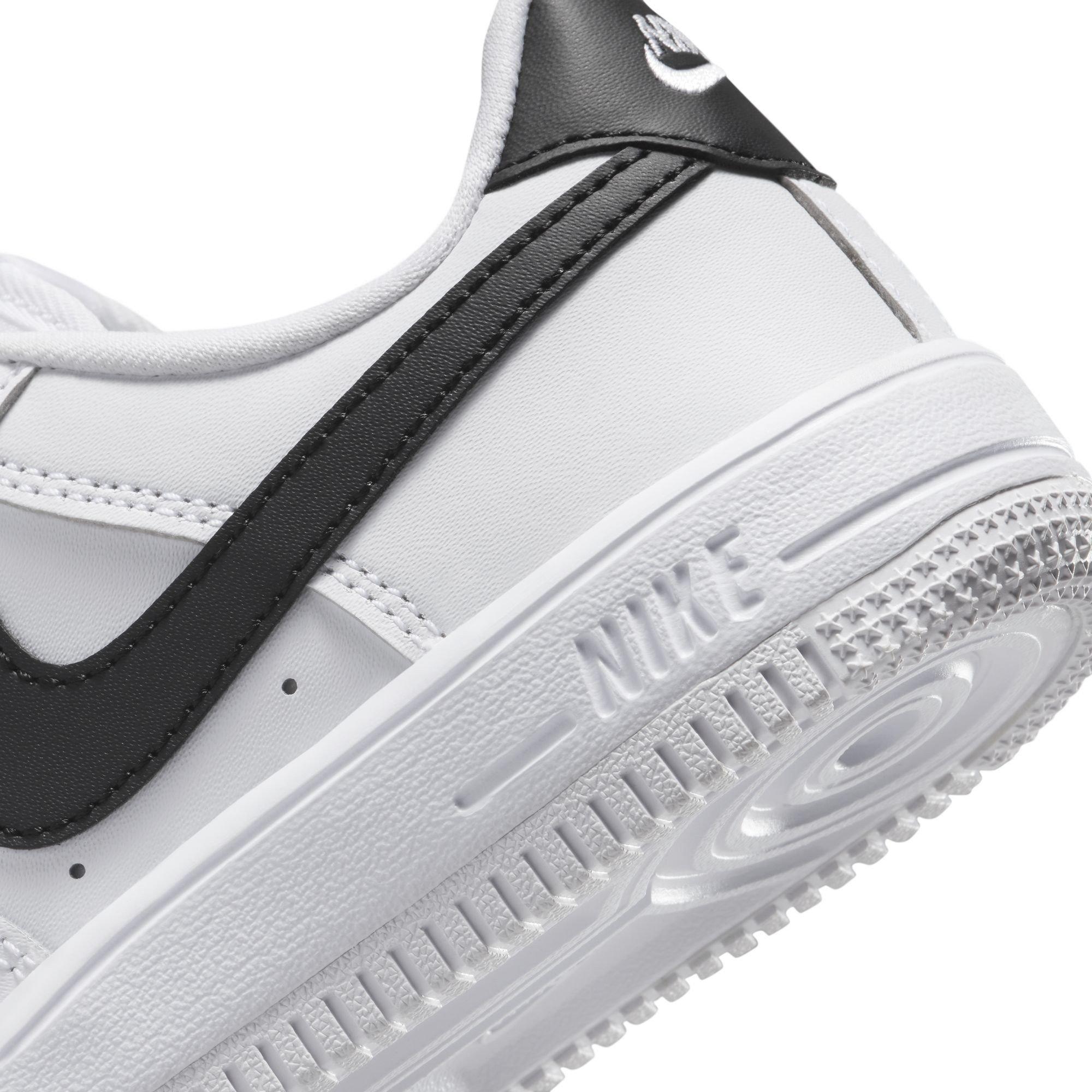 White/Black - Nike - Kids' Air Force 1 Easy Leather Runners - 8
