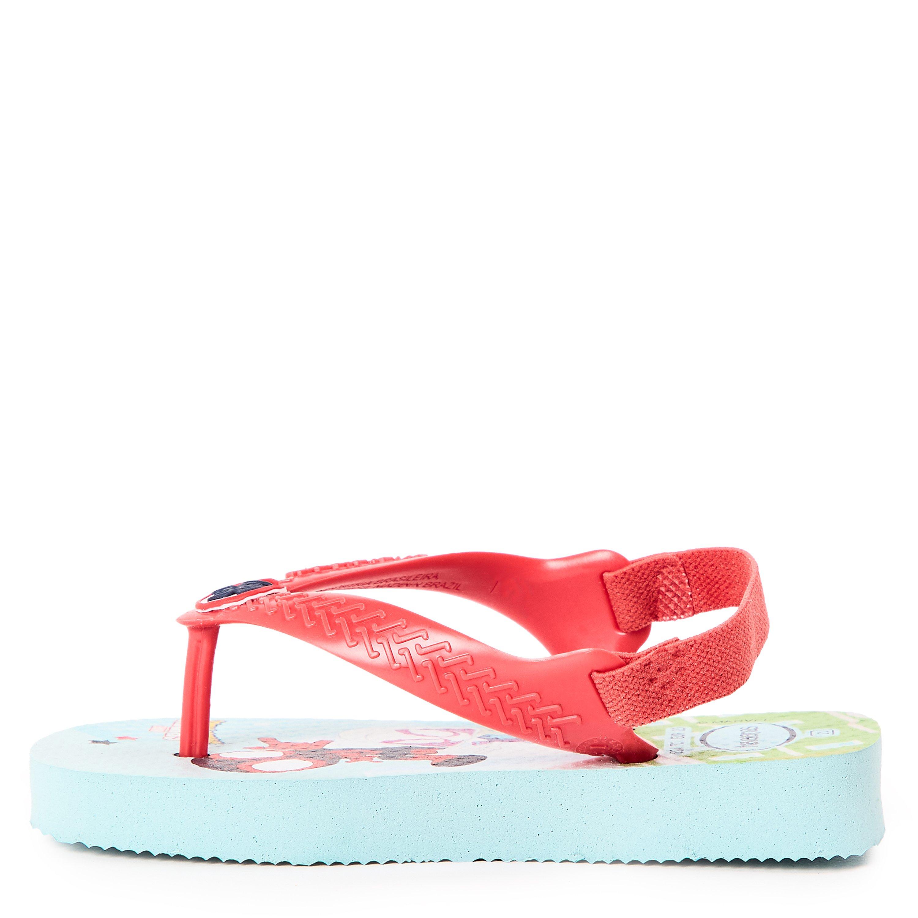 Bluered - Havaianas - Hav. Baby Marvel Blue/Red 19 Flip Flops Unisex Kids - 2