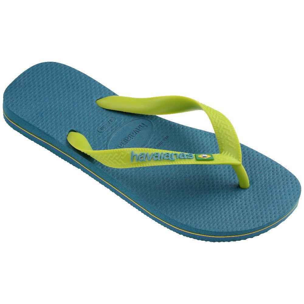 Amznte Blue - Havaianas - Kids' Brasil Logo Rose Gum Flip Flops - 2