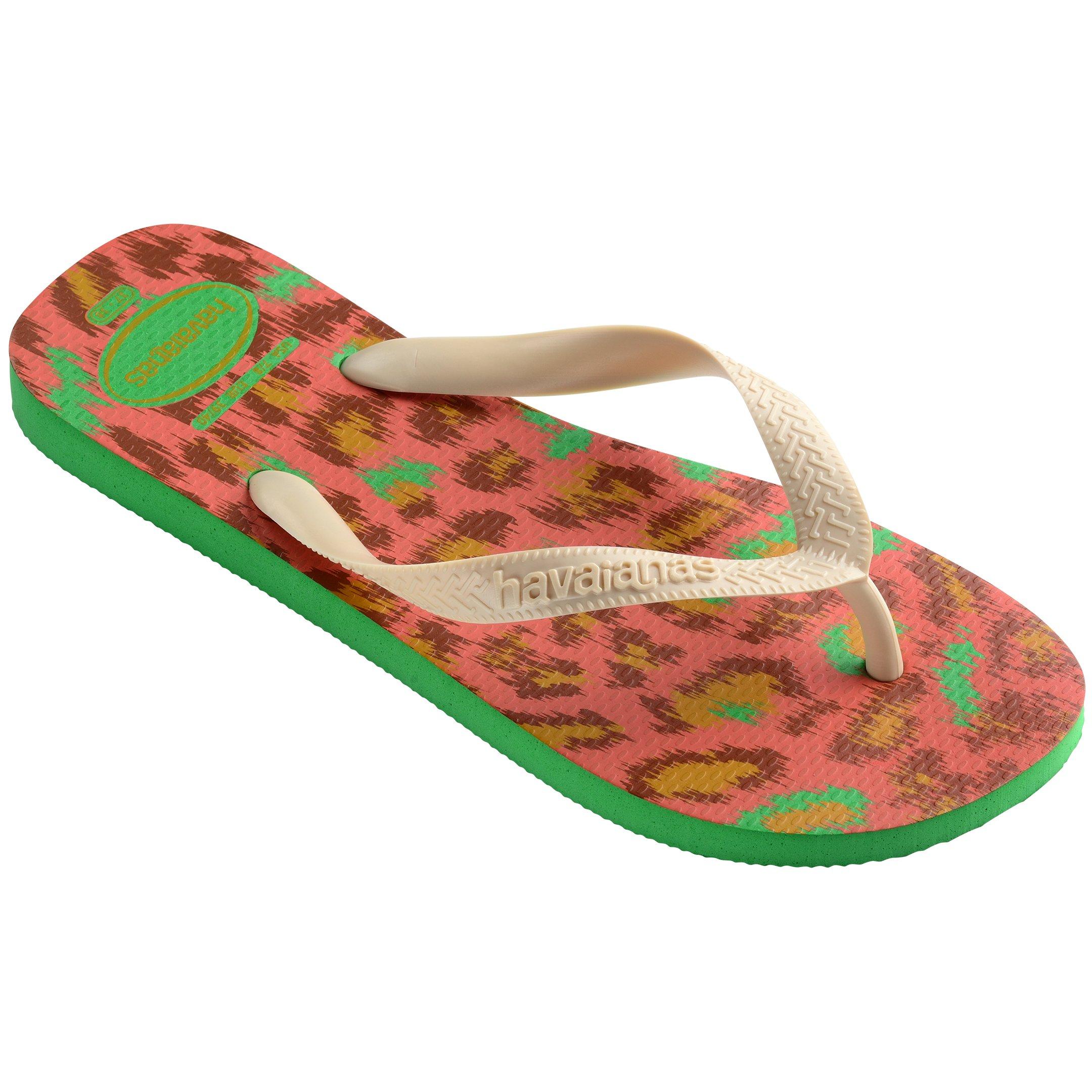 Leaf Green - Havaianas - Hav. Top Animals Grey Silver/Ice Gr Flip Flops Girls - 2