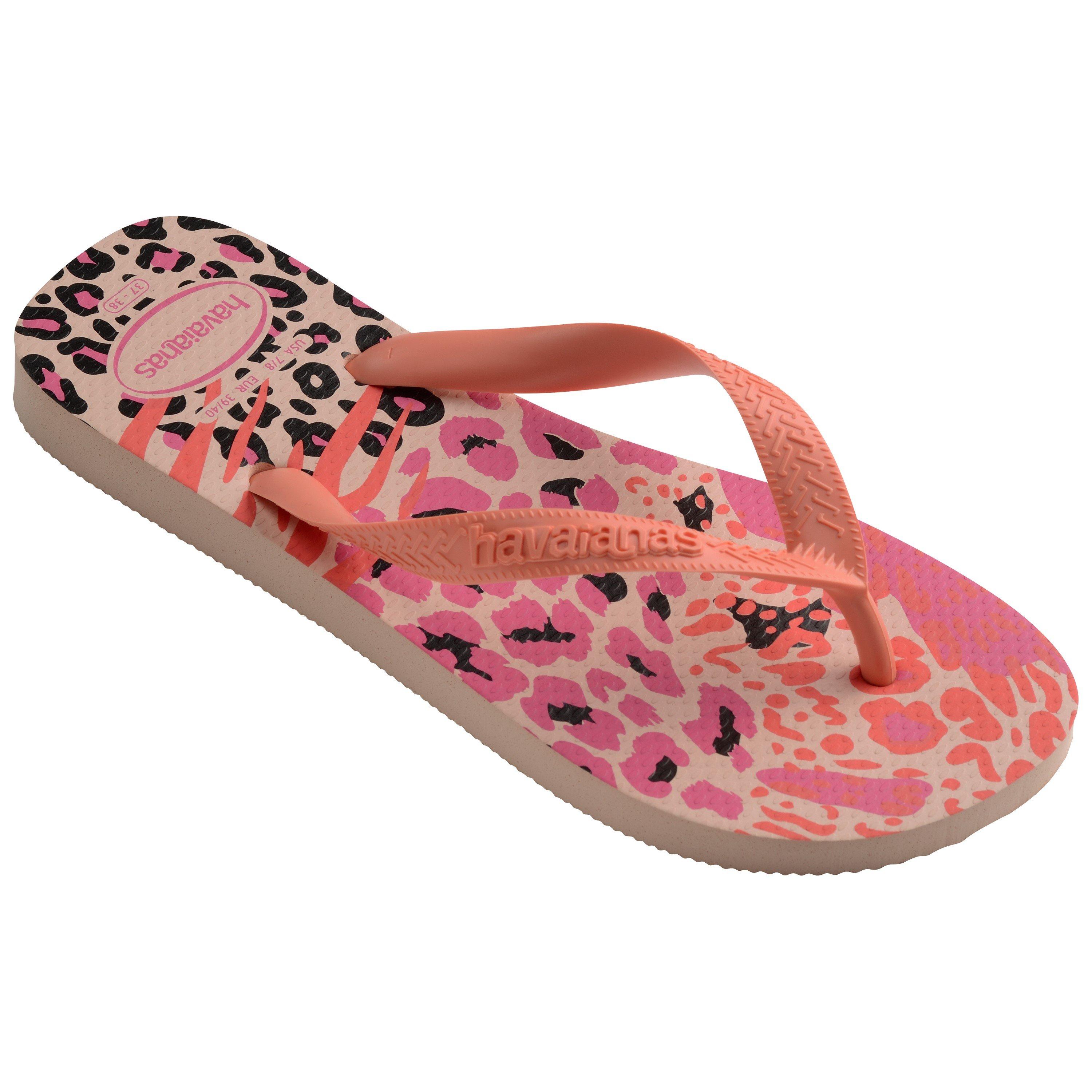Multi - Havaianas - Kids' Top Animals Grey Silver Flip Flops - 1