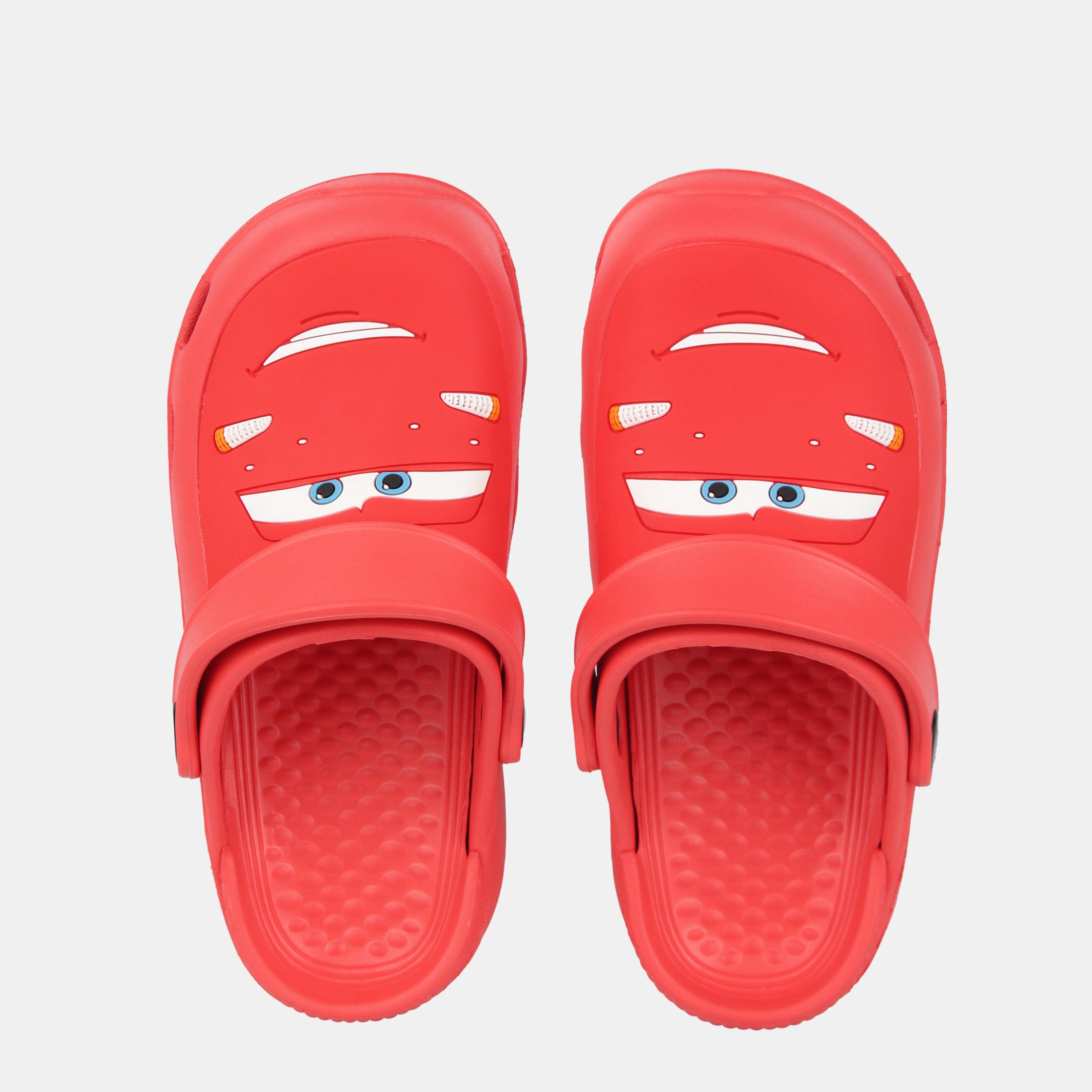 Disney Cars - Character - Unisex Kids' Slip On Clogs - 4