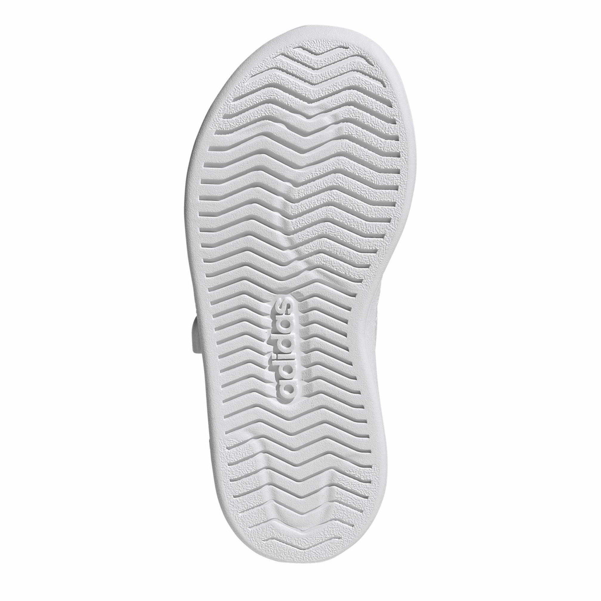 White/Irides - adidas - Kids' Low-Top Trainers - 6