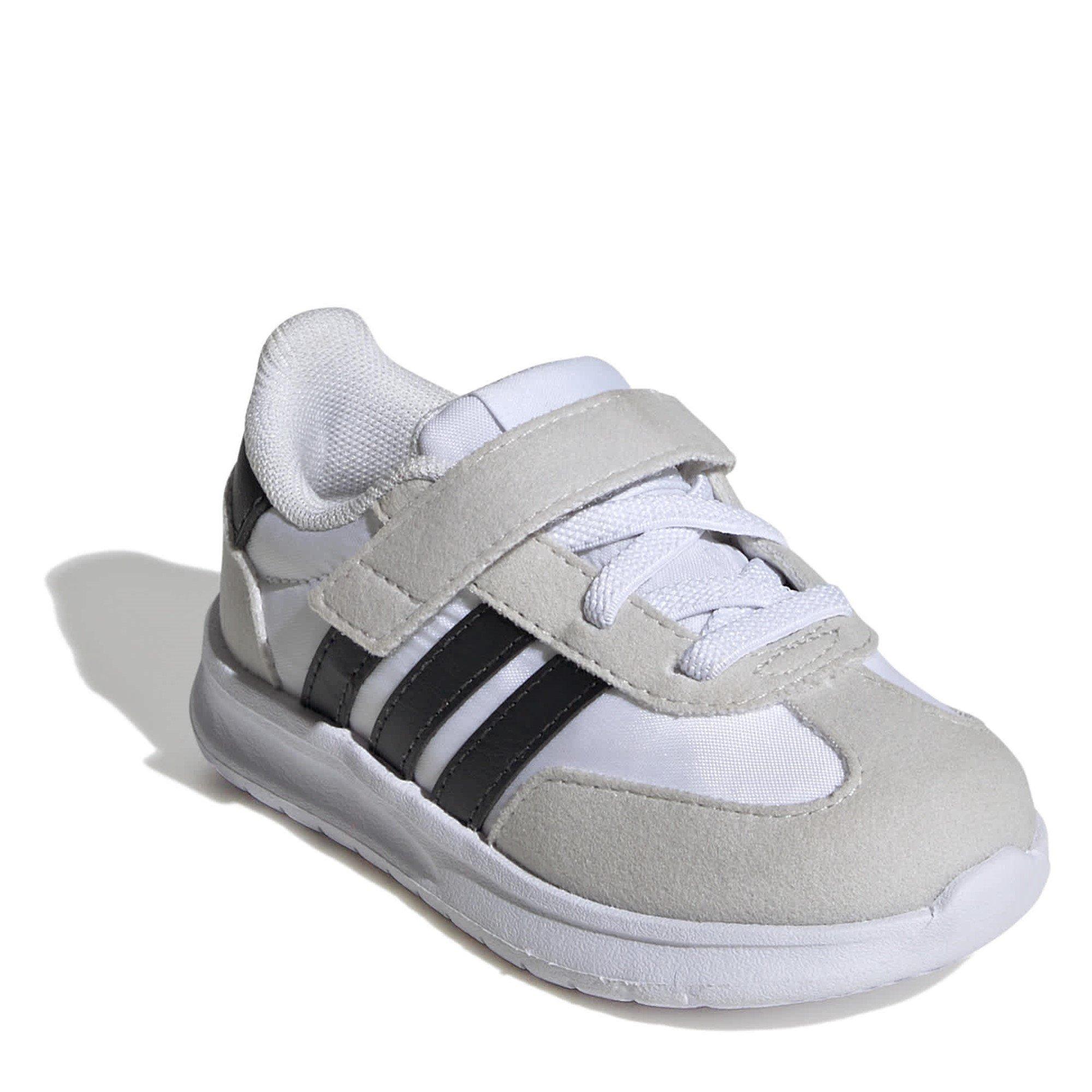 Wit/Zwart/Grijs - adidas - Run 70s 2.0 El I Low-Top Trainers Boys - 3
