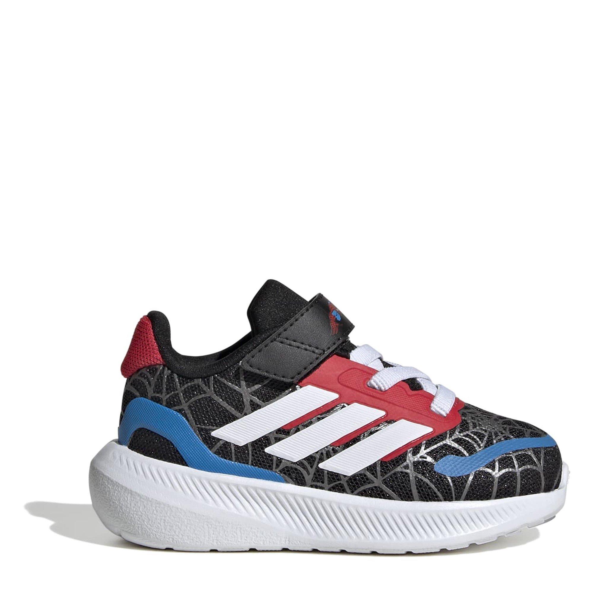Black/White/Rby - adidas - Adidas Marvel Spider-Man Runfalcon - 1