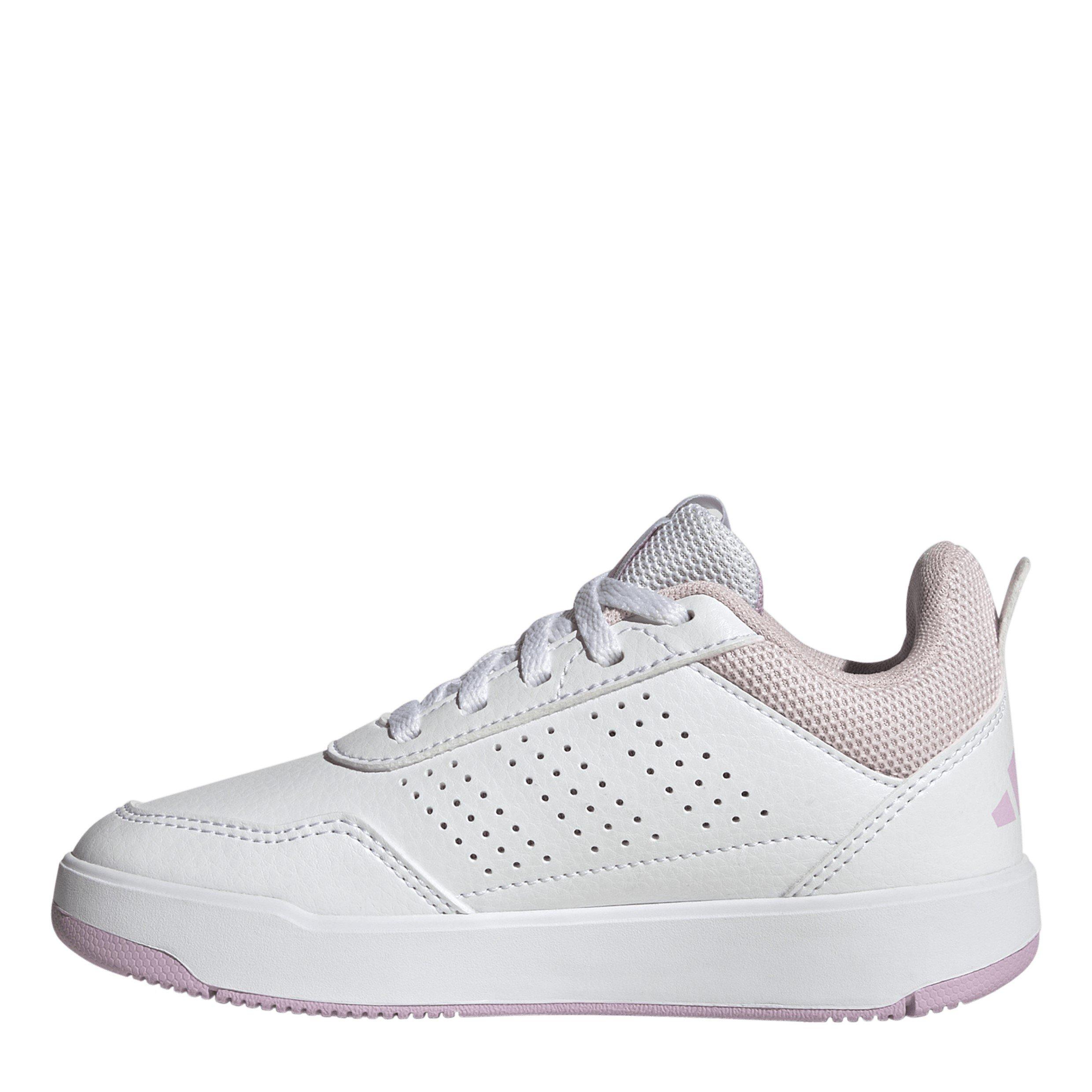 Wht/Lilac/Aqua - adidas - Kids' Low-Top Trainers - 2