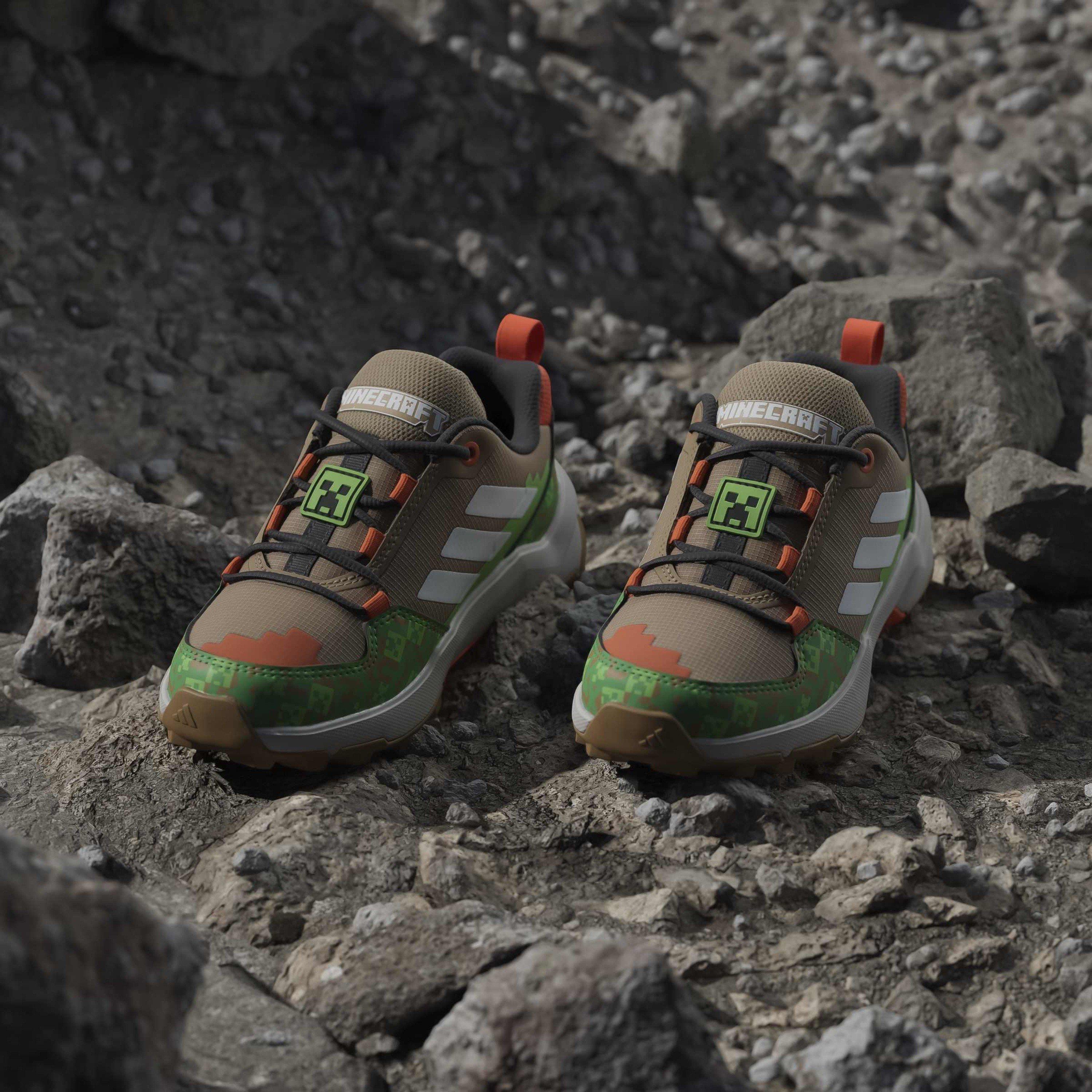 Cardbrd/Wht - adidas - Unisex Kids' Hiking Shoes - 13