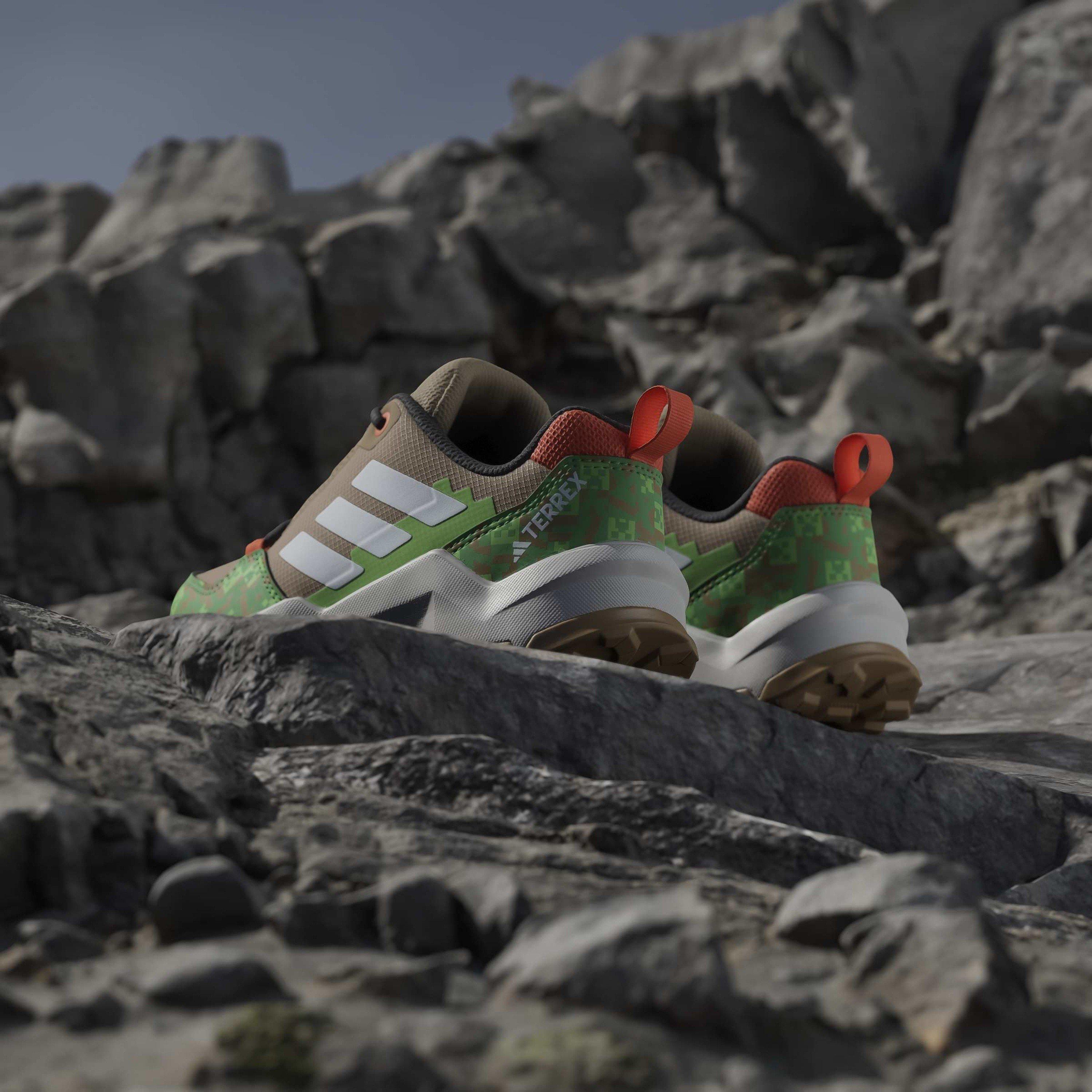 Cardbrd/Wht - adidas - Unisex Kids' Hiking Shoes - 14