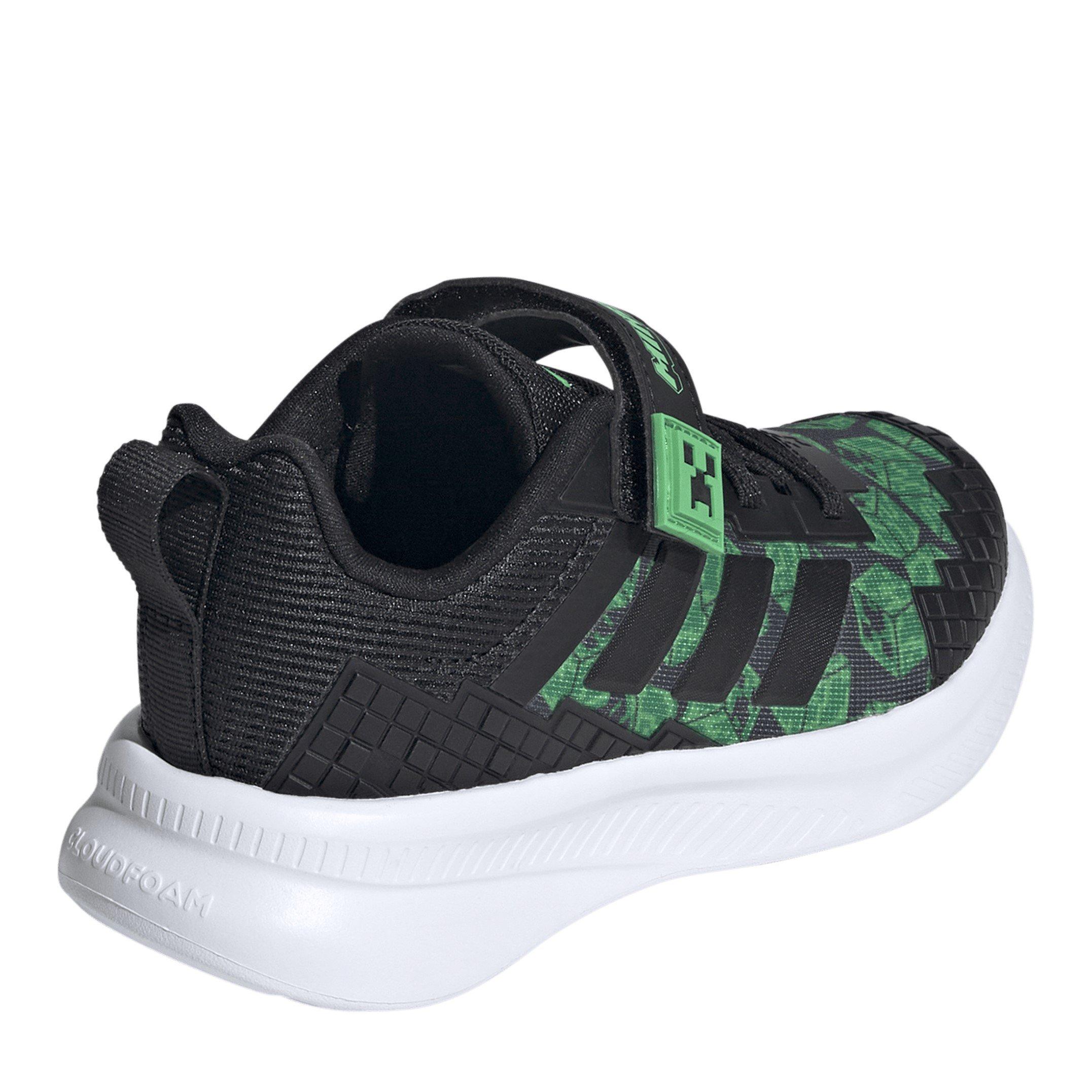 Black/ White - adidas - Kids' Low-Top Trainers - 4