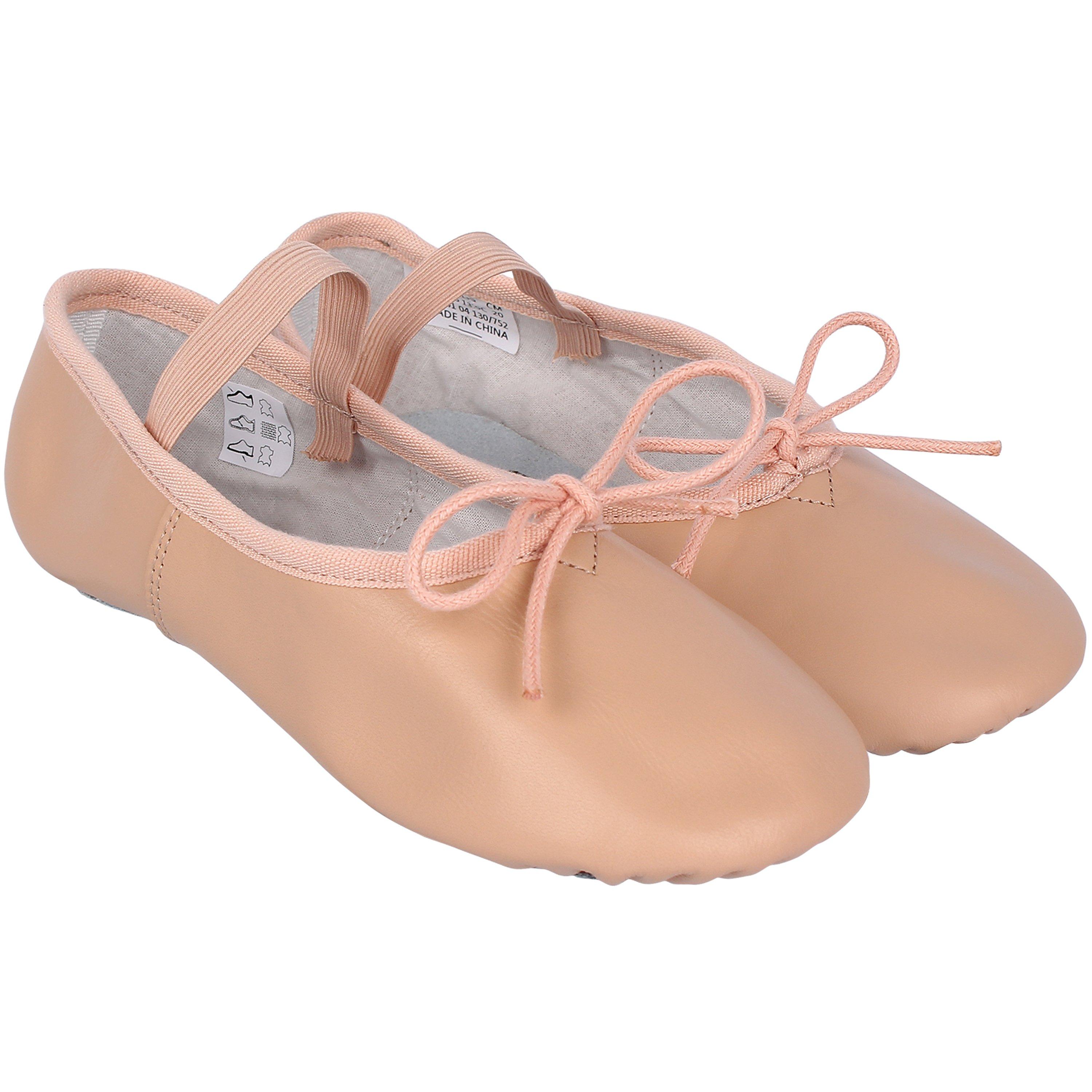 Boja kože - Slazenger - Full Sole Leather Ballet Shoe Childrens - 5