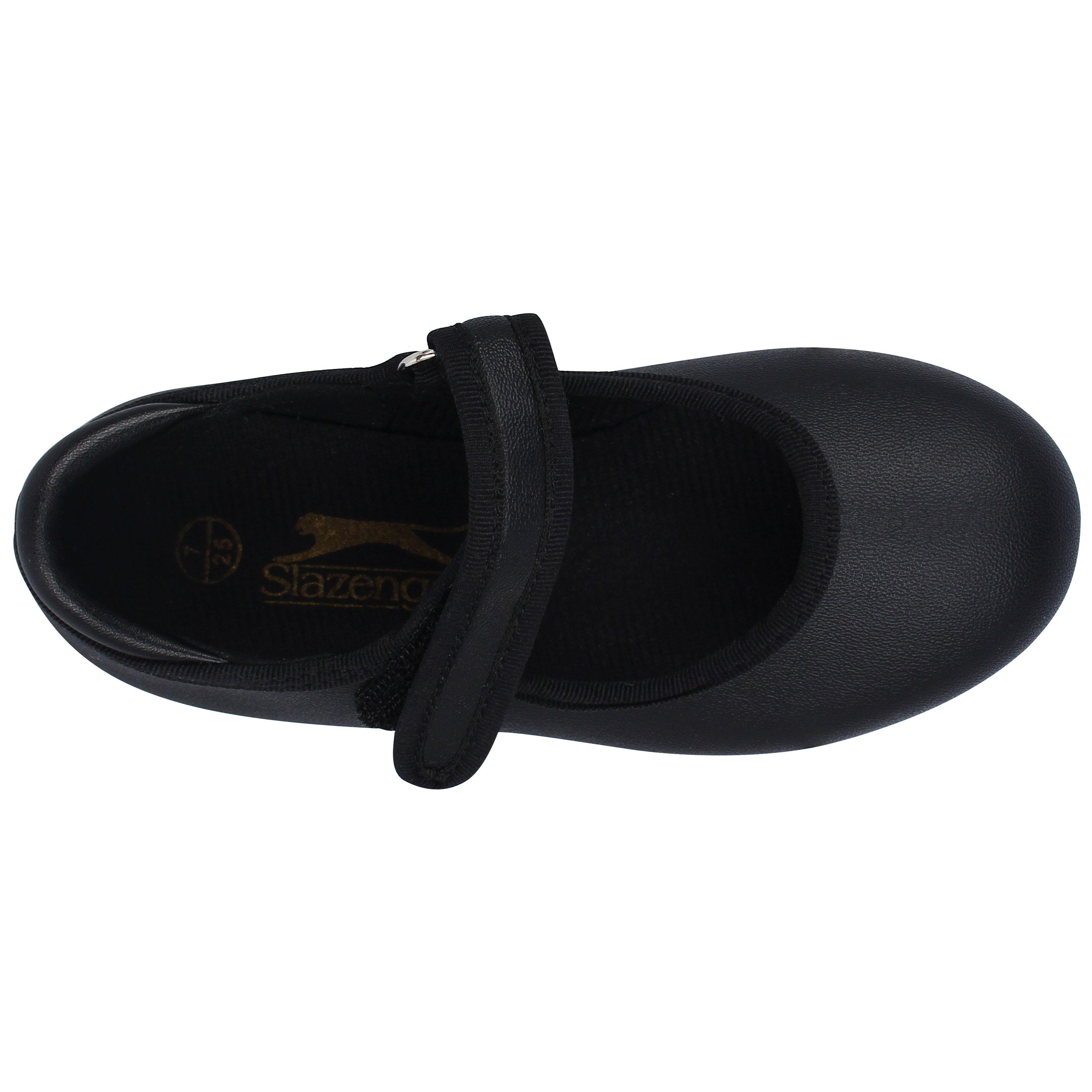 Sort - Slazenger - PU Velcro Infant Tap Shoes - 3
