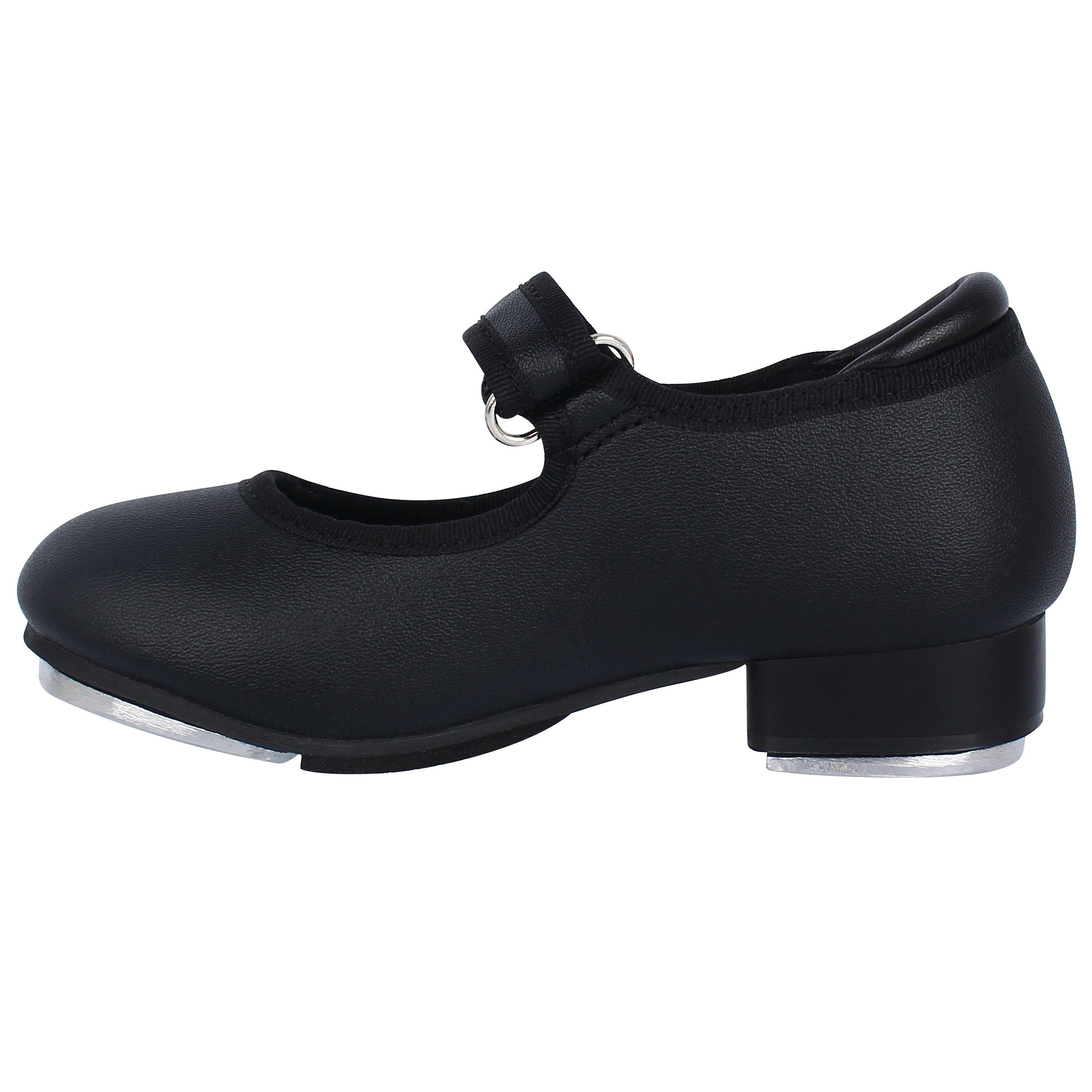 Sort - Slazenger - PU Velcro Infant Tap Shoes - 4