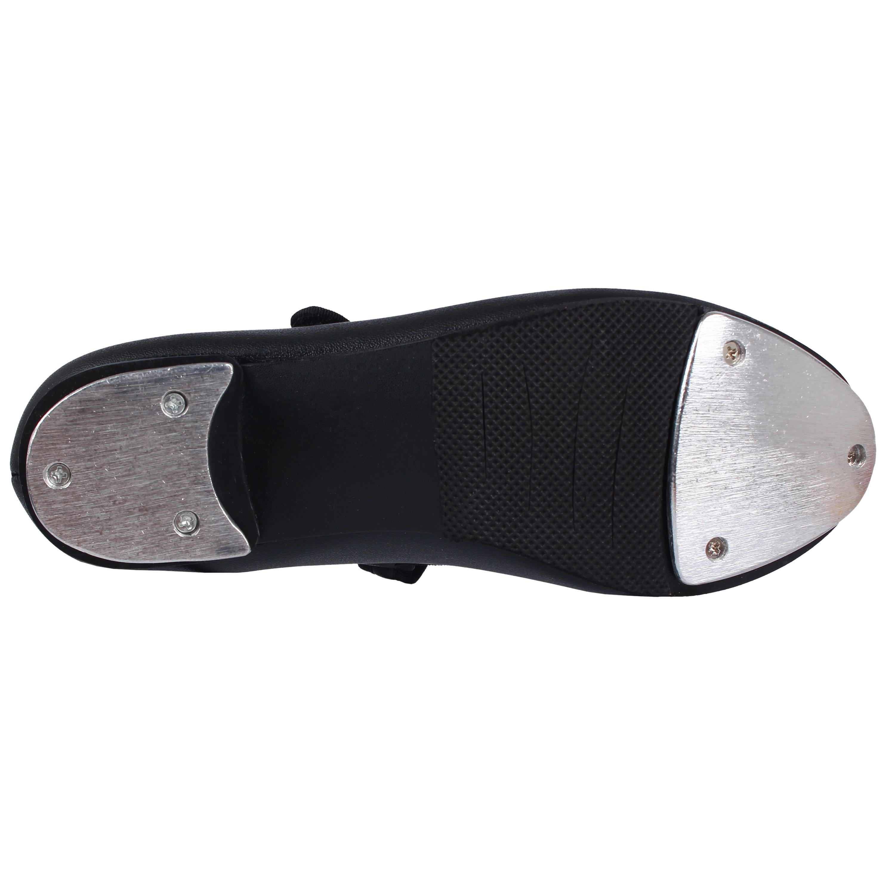 Noir - Slazenger - PU Velcro Childrens Tap Shoe - 2